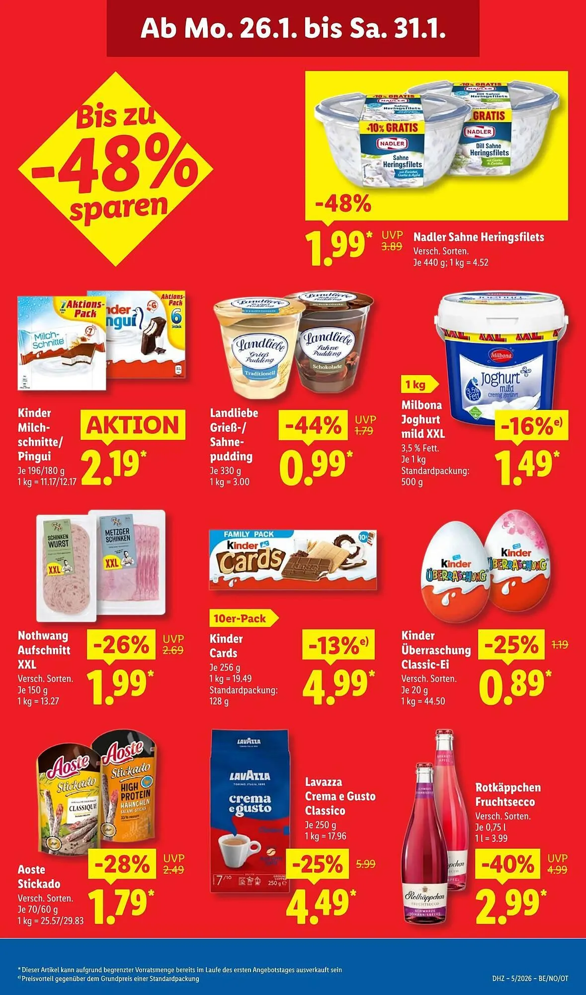 Lidl Prospekt von 26. Januar bis 1. Februar 2026 - Prospekt seite 17