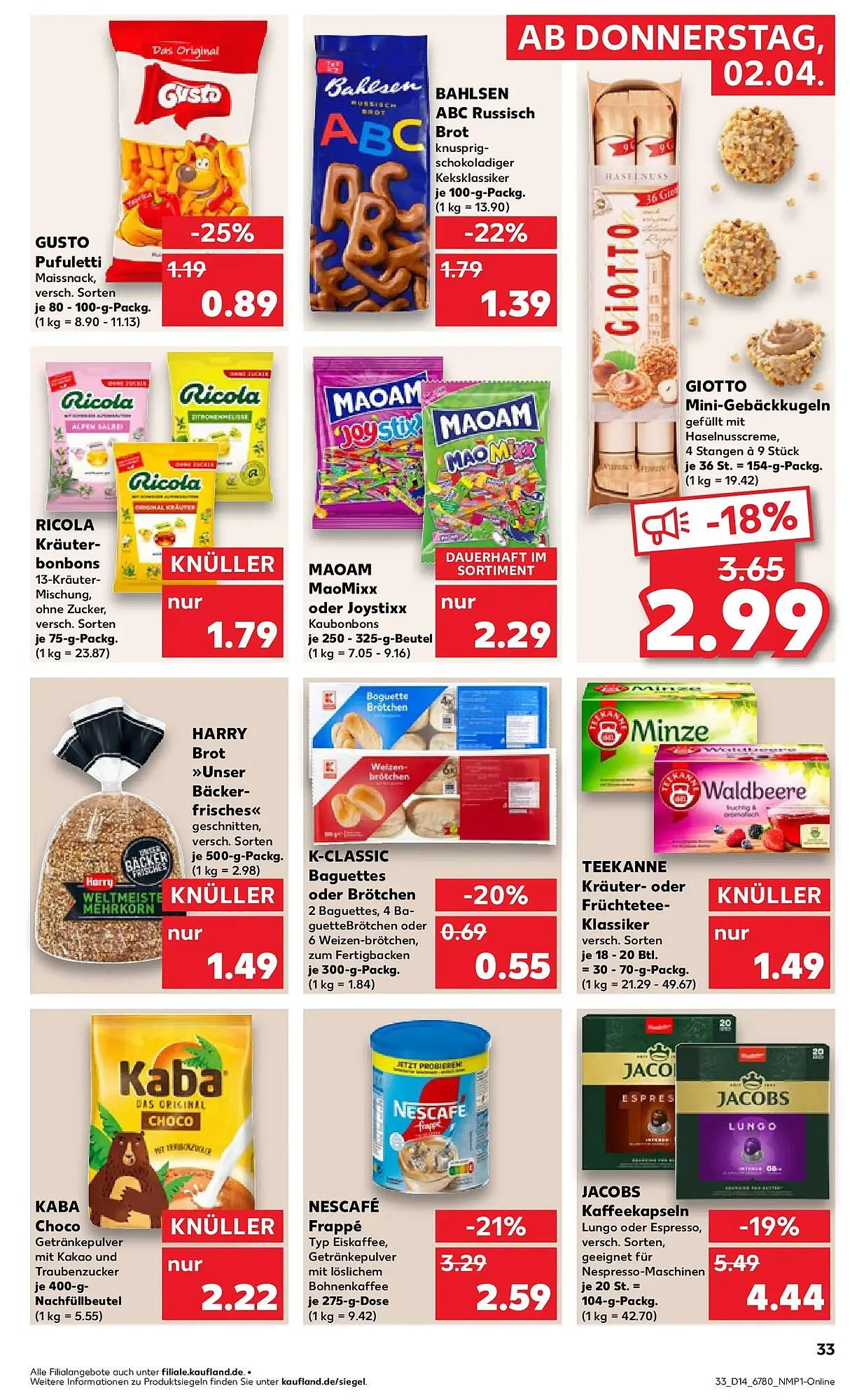 Kaufland Prospekt von 29. März bis 1. April 2026 - Prospekt seite 45