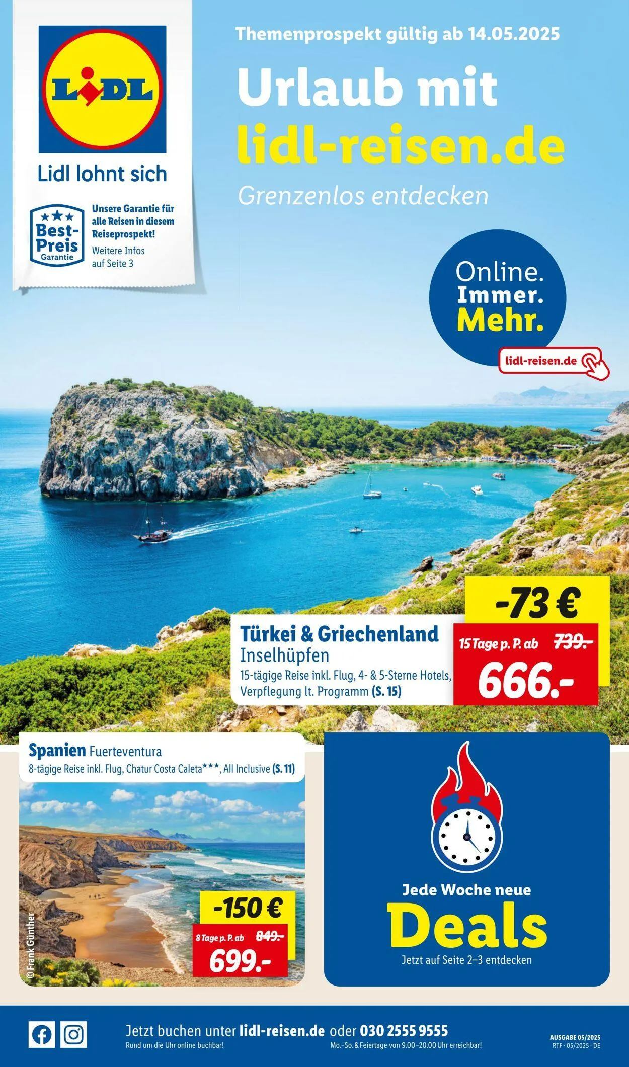 Lidl Aktueller Prospekt von 14. Mai bis 15. Juni 2025 - Prospekt seite 1