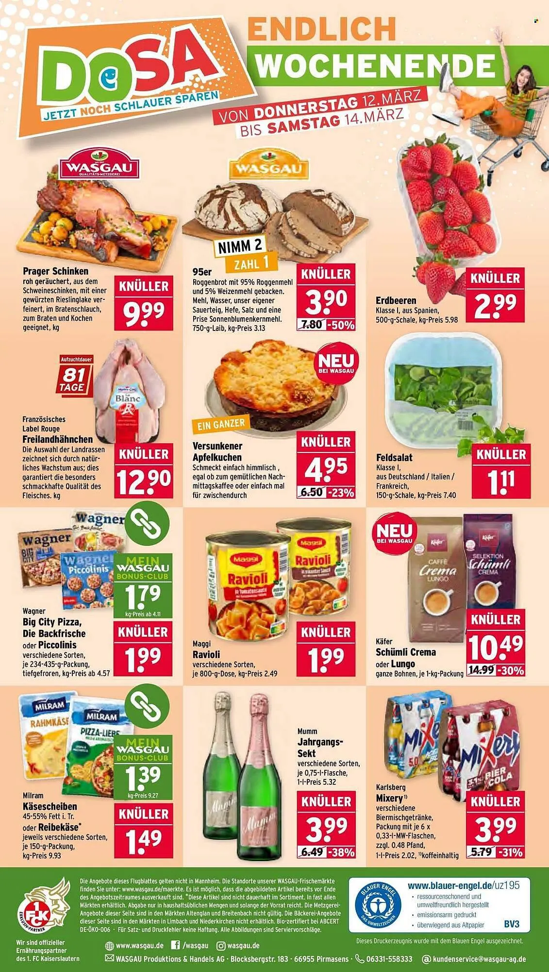 Wasgau Prospekt von 9. März bis 14. März 2026 - Prospekt seite 26