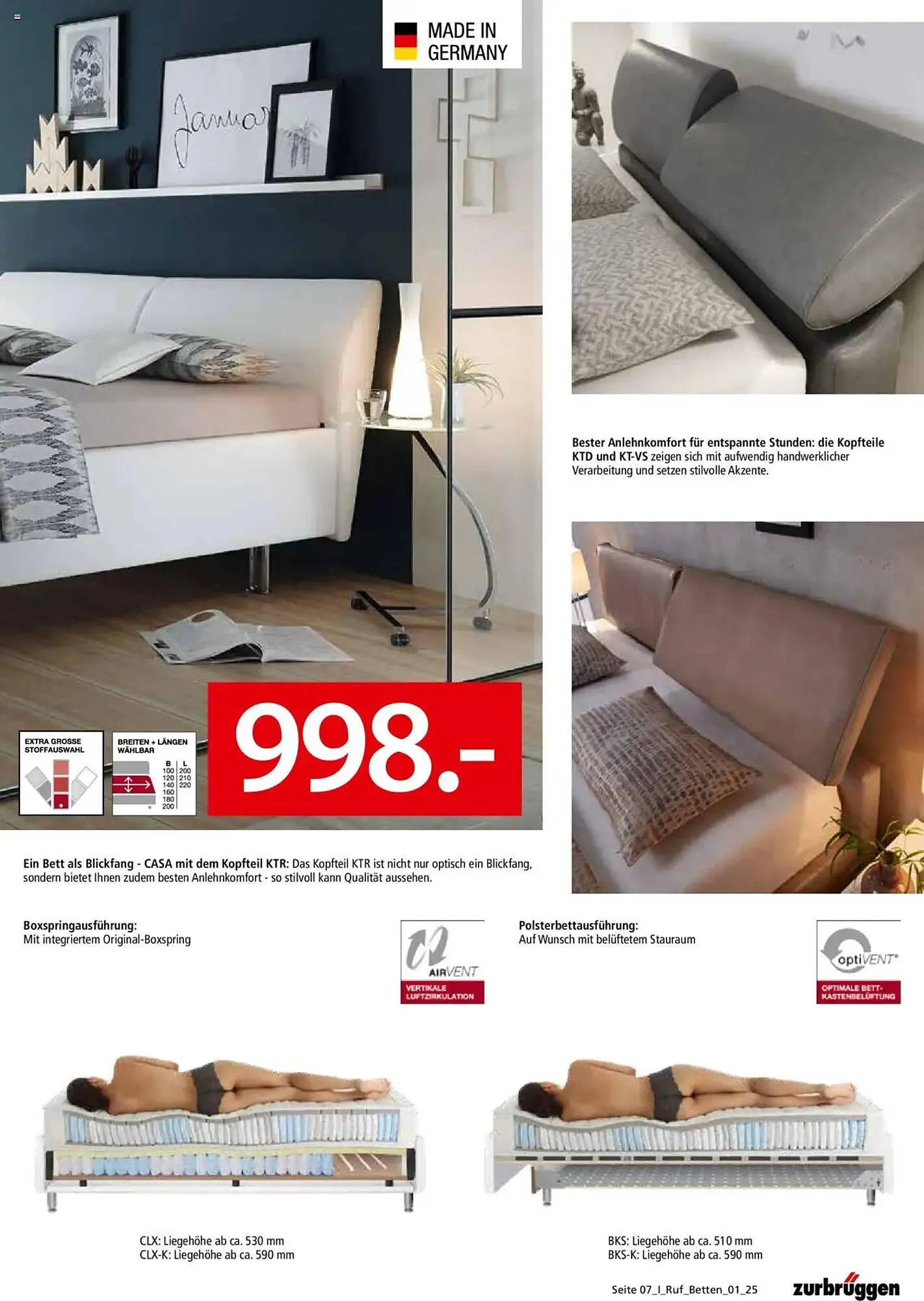 Zurbrüggen Prospekt von 28. Mai bis 31. August 2025 - Prospekt seite 7