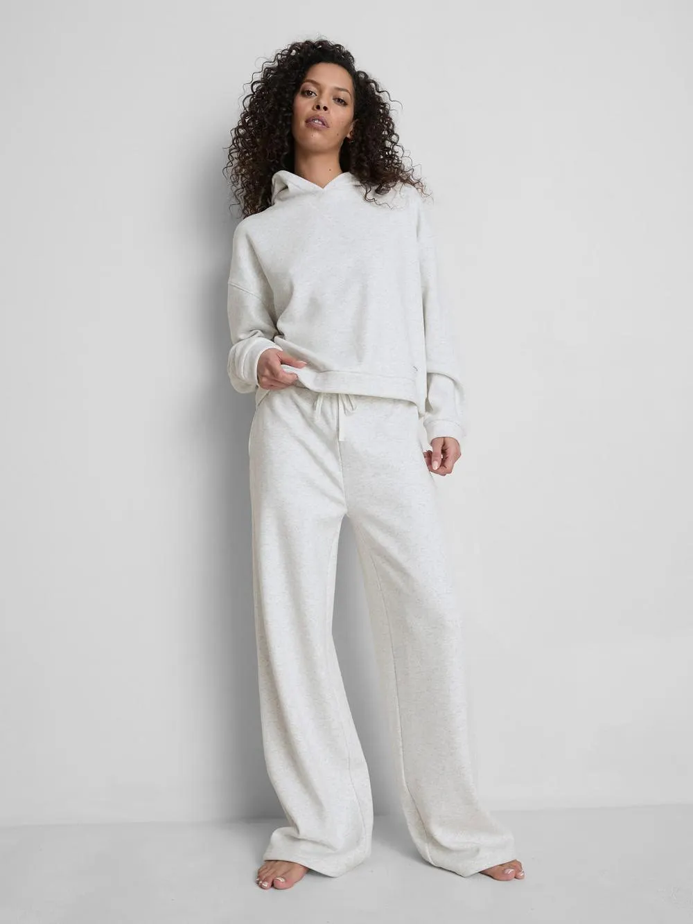 Langärmeliger, kuscheliger Hoodie