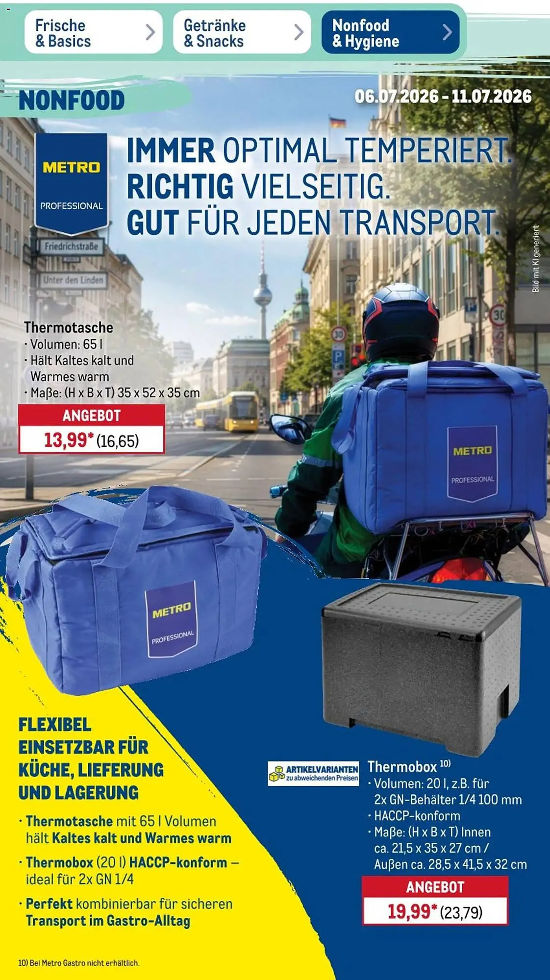METRO Prospekt von 6. Juli bis 11. Juli 2026 - Prospekt seite 7