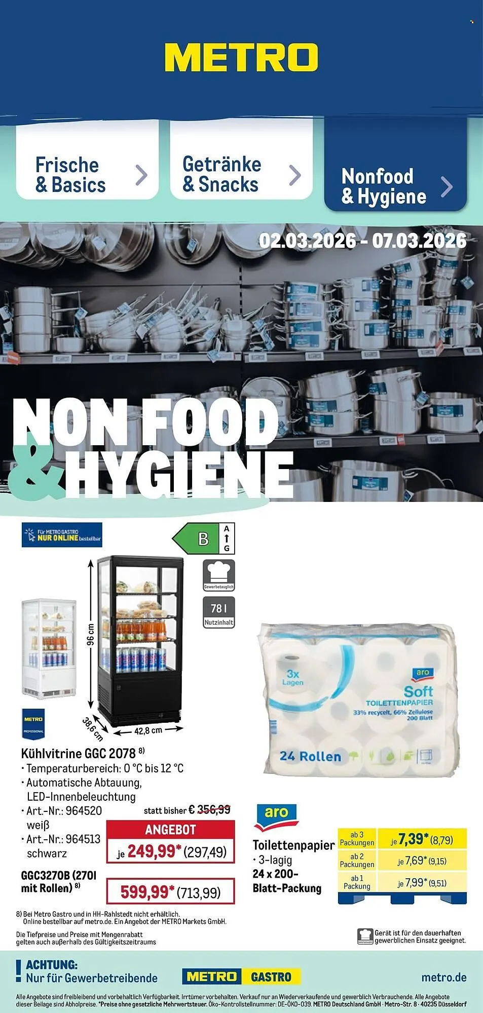 METRO Prospekt von 2. März bis 7. März 2026 - Prospekt seite 41