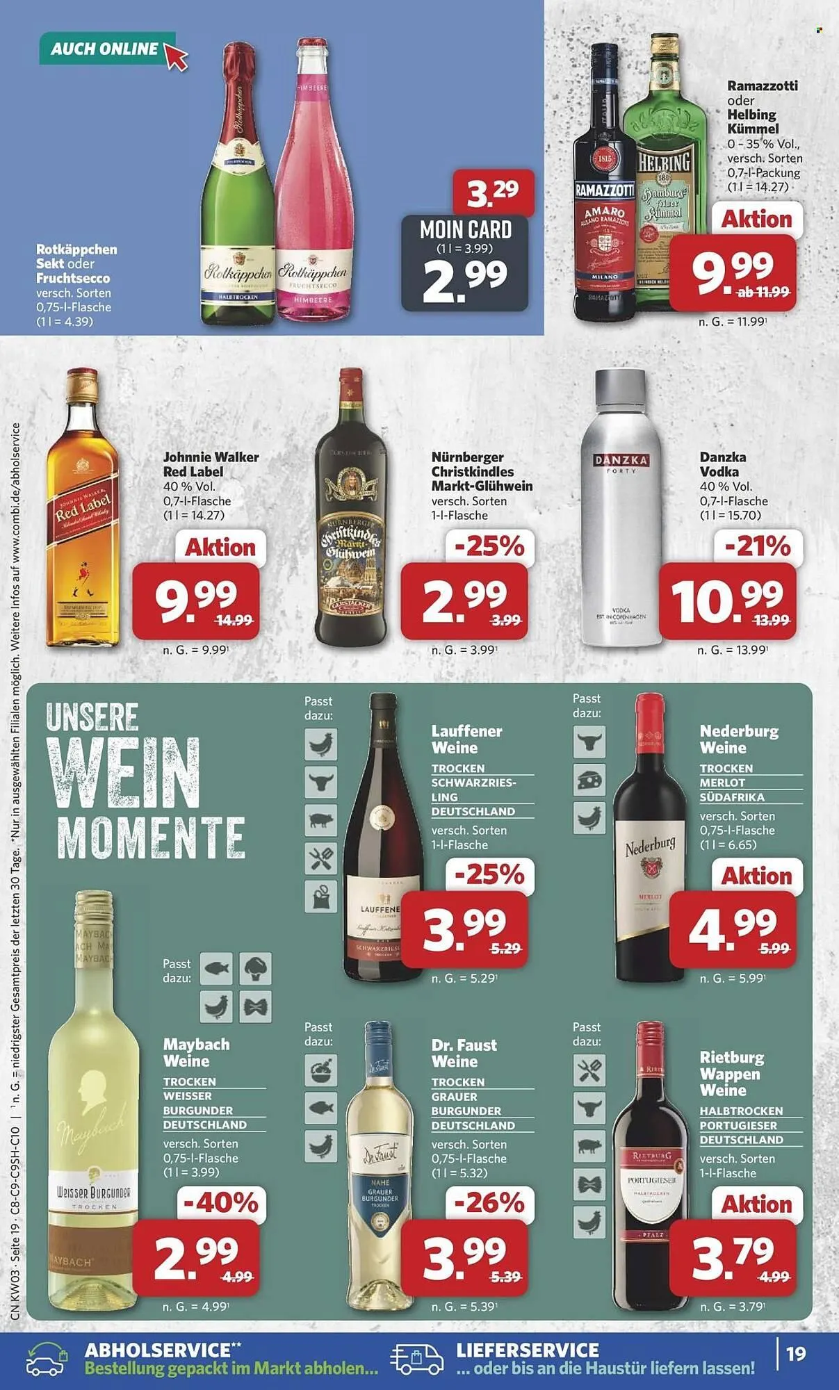 Combi Prospekt von 12. Januar bis 17. Januar 2026 - Prospekt seite 19