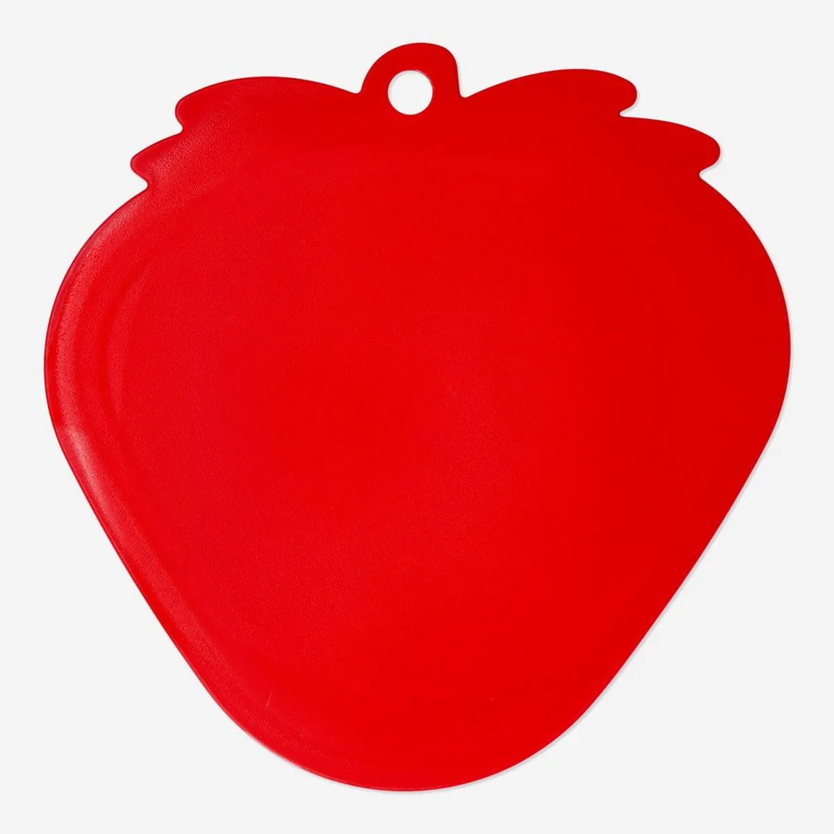 Strawberry shaped cutting board
