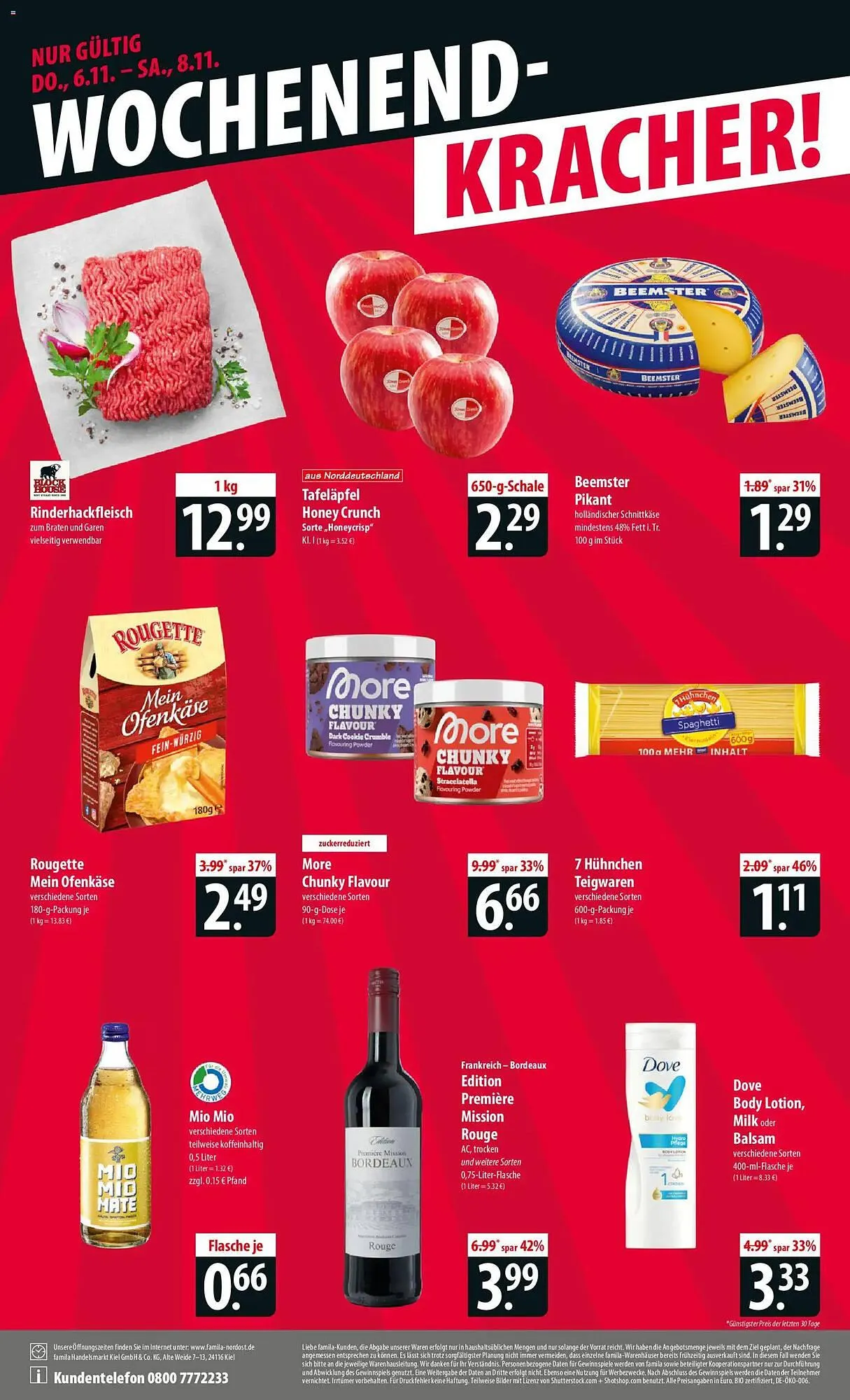 Famila Nord Ost Prospekt von 3. November bis 8. November 2025 - Prospekt seite 24