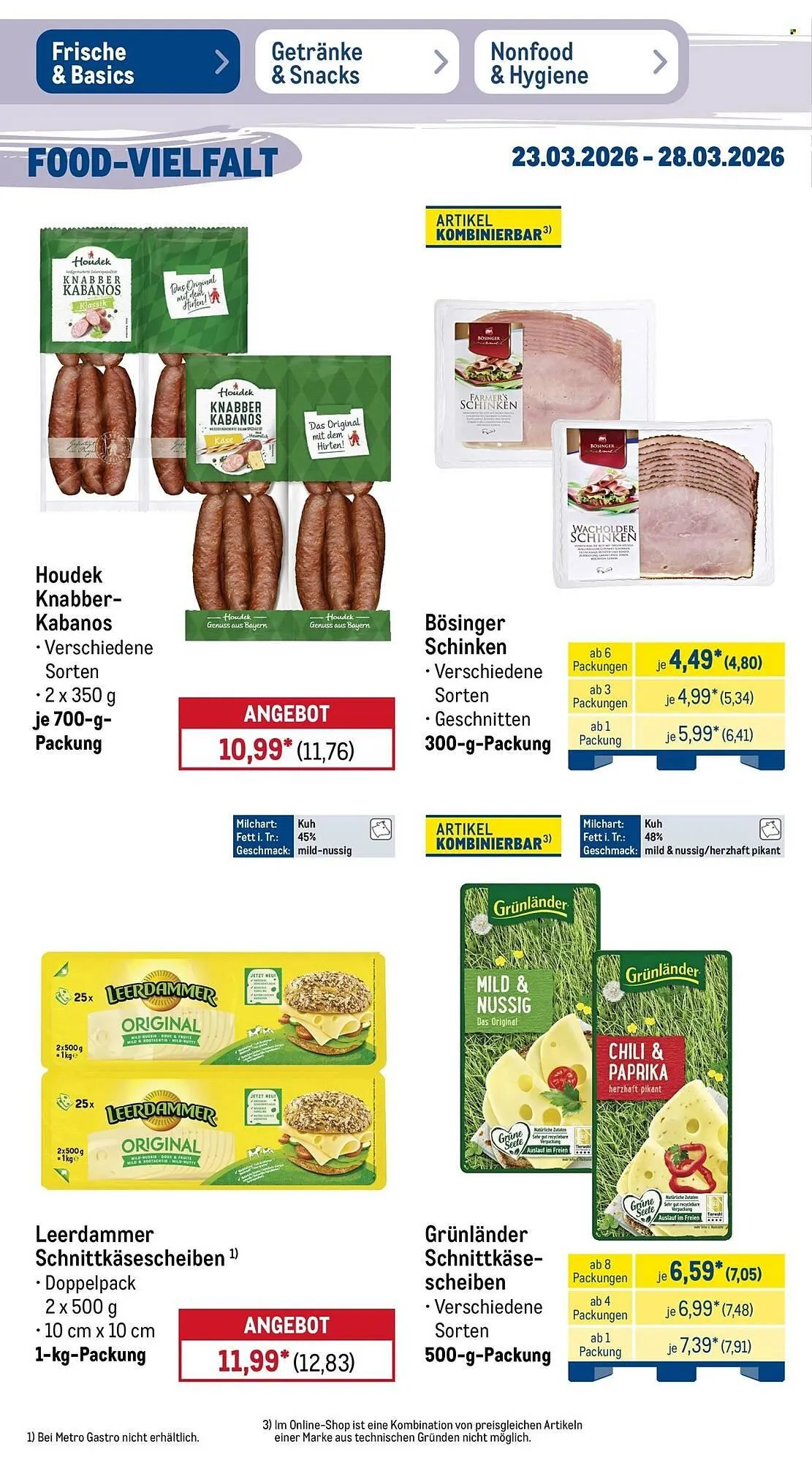 METRO Prospekt von 23. März bis 28. März 2026 - Prospekt seite 17