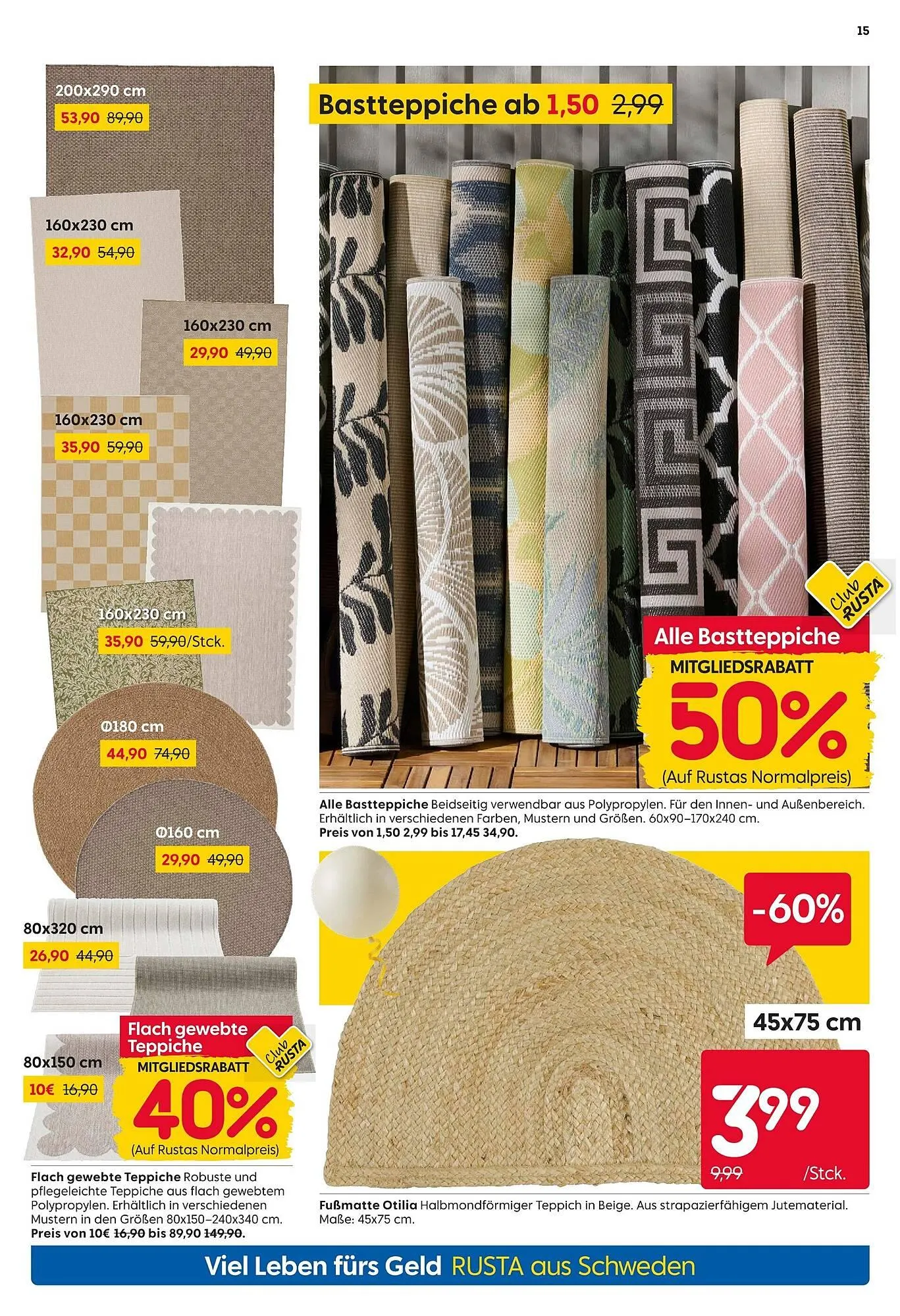 Rusta Prospekt von 25. April bis 1. Mai 2026 - Prospekt seite 15