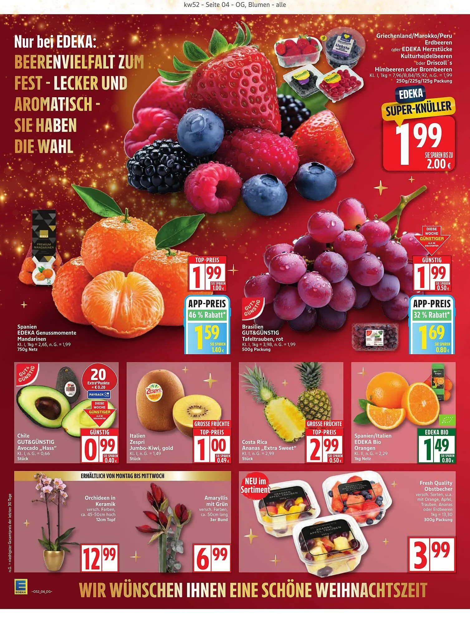 Edeka Prospekt von 22. Dezember bis 27. Dezember 2025 - Prospekt seite 4