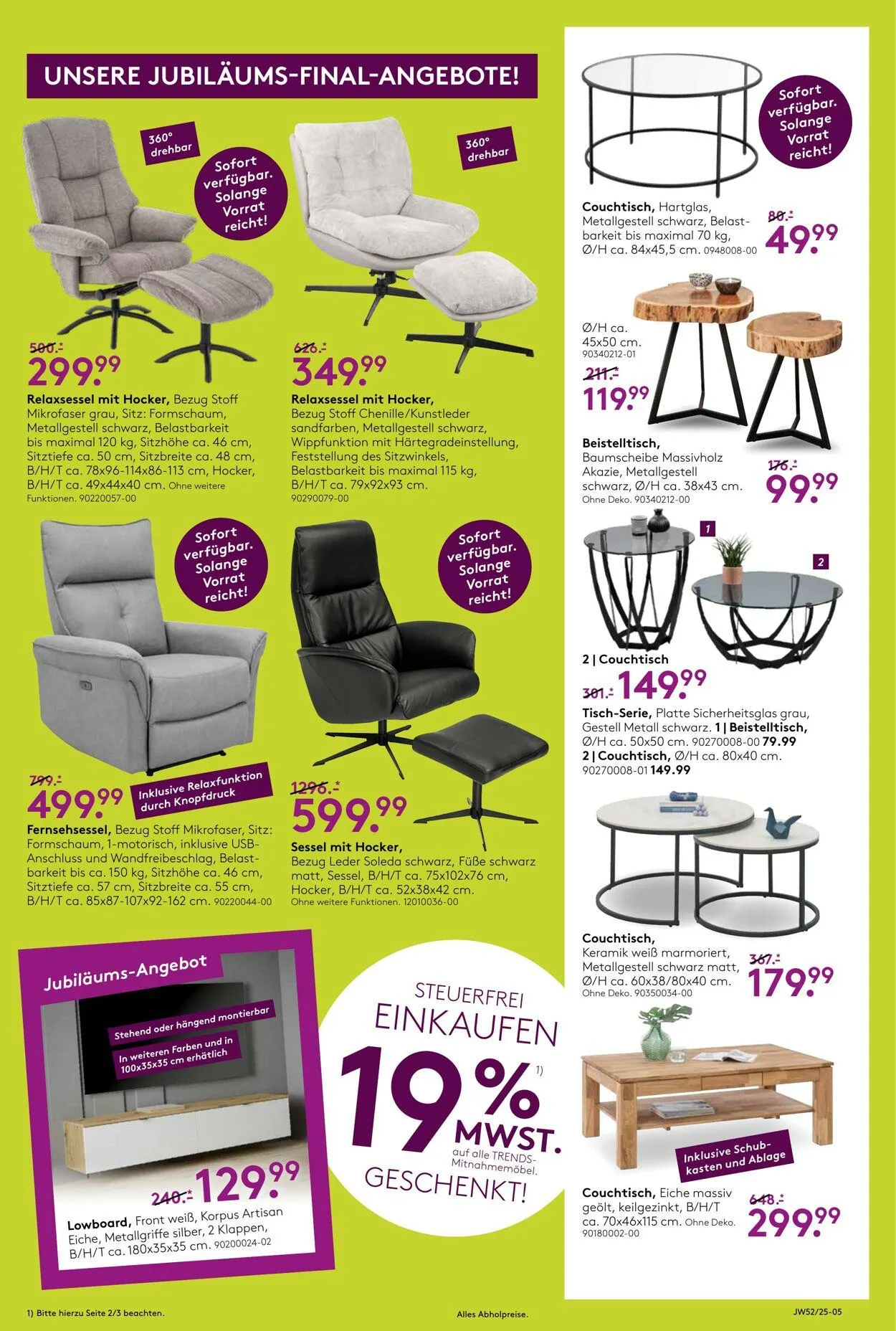 Möbel Rieger von 23. Dezember bis 23. Januar 2026 - Prospekt seite 5