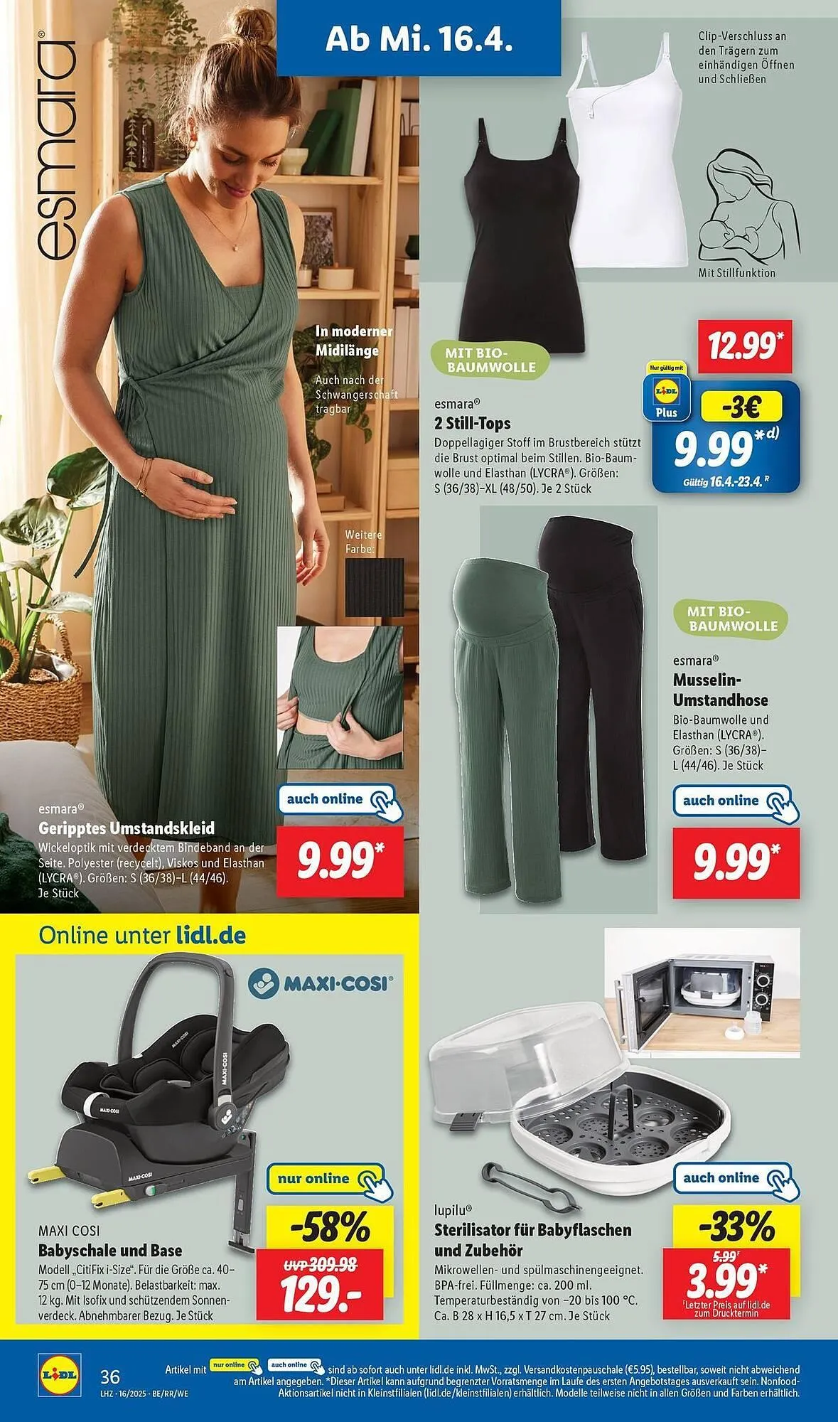 Lidl Prospekt von 14. April bis 19. April 2025 - Prospekt seite 22