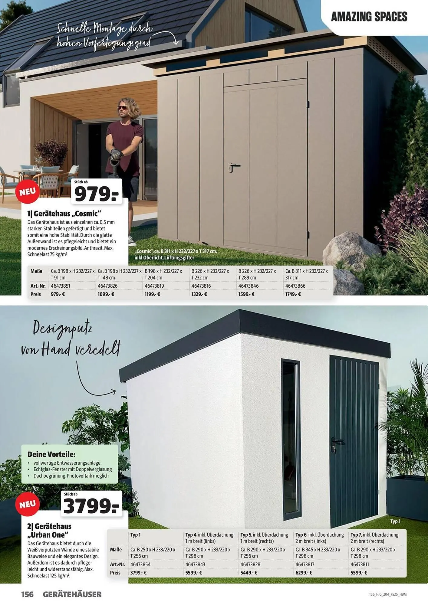 Hagebau Prospekt von 19. September bis 31. Dezember 2025 - Prospekt seite 156