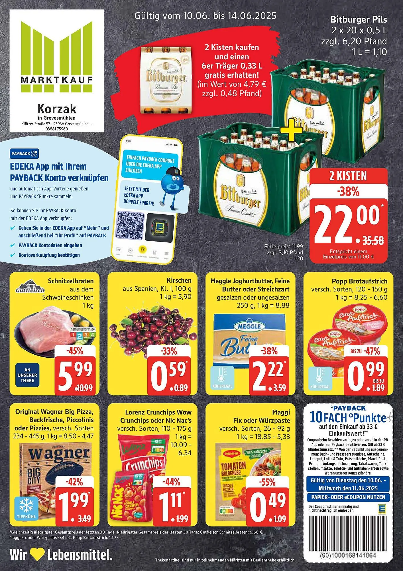 Marktkauf Prospekt von 8. Juni bis 14. Juni 2025 - Prospekt seite 1