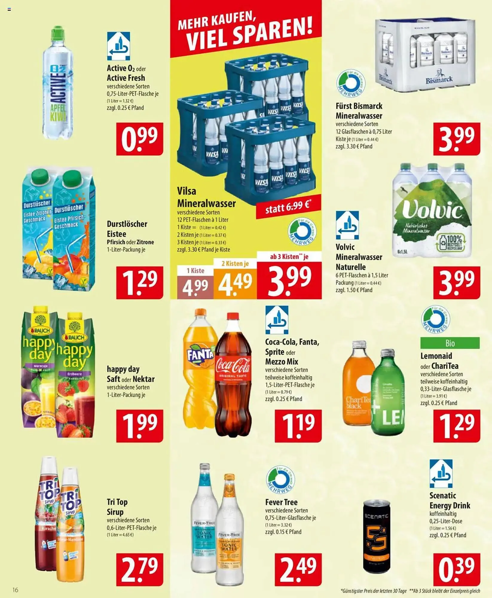 Famila Nord Ost Prospekt von 24. März bis 29. März 2025 - Prospekt seite 16