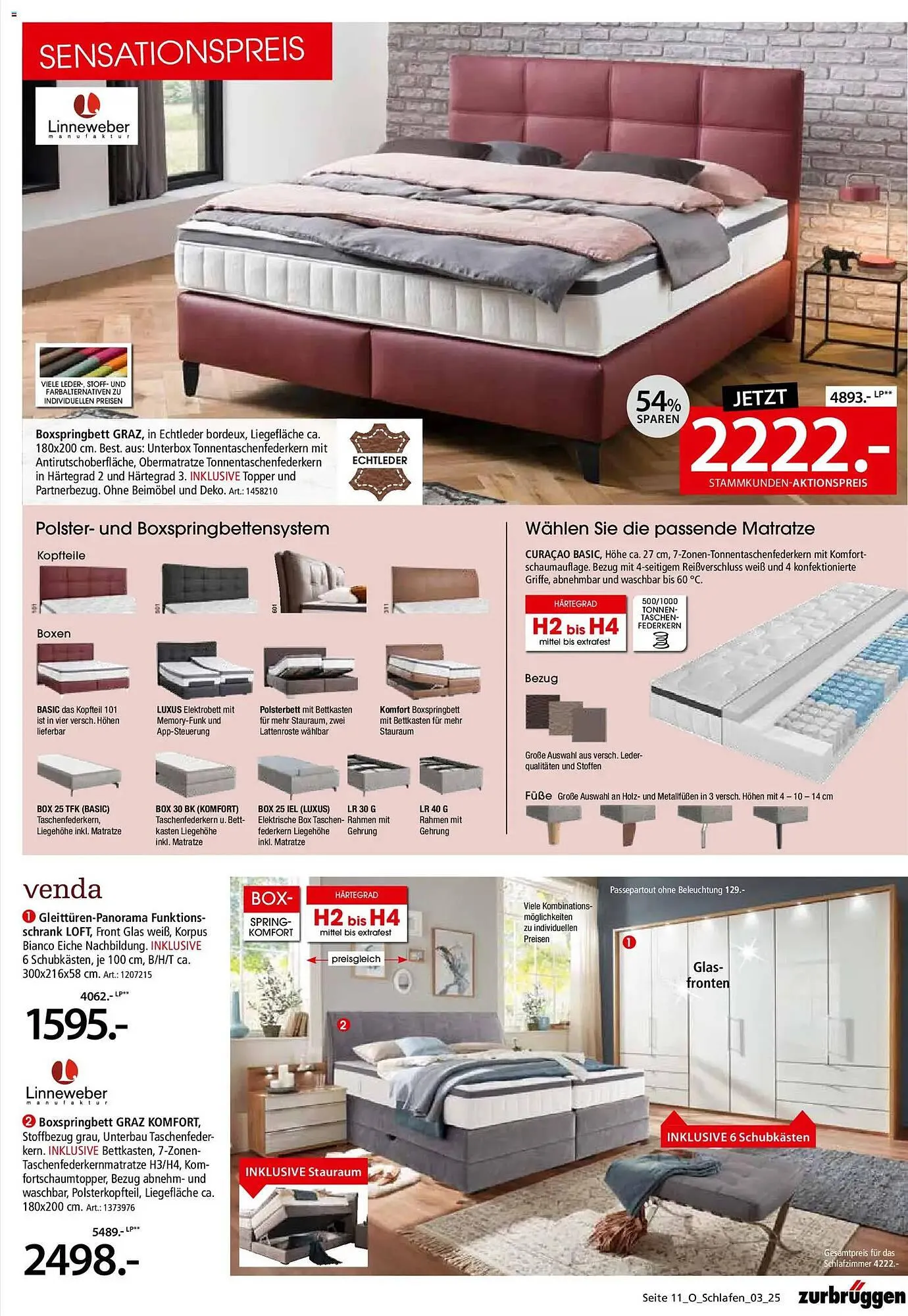 Zurbrüggen Prospekt von 18. Dezember bis 31. März 2026 - Prospekt seite 11