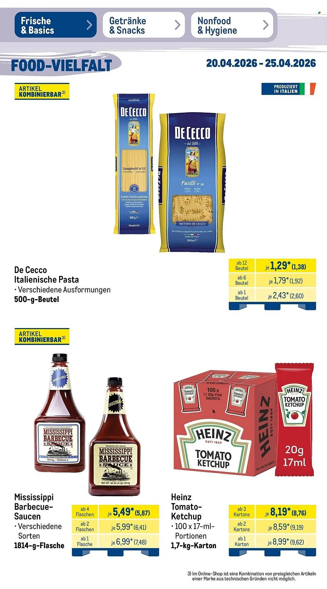 METRO Prospekt von 20. April bis 25. April 2026 - Prospekt seite 17