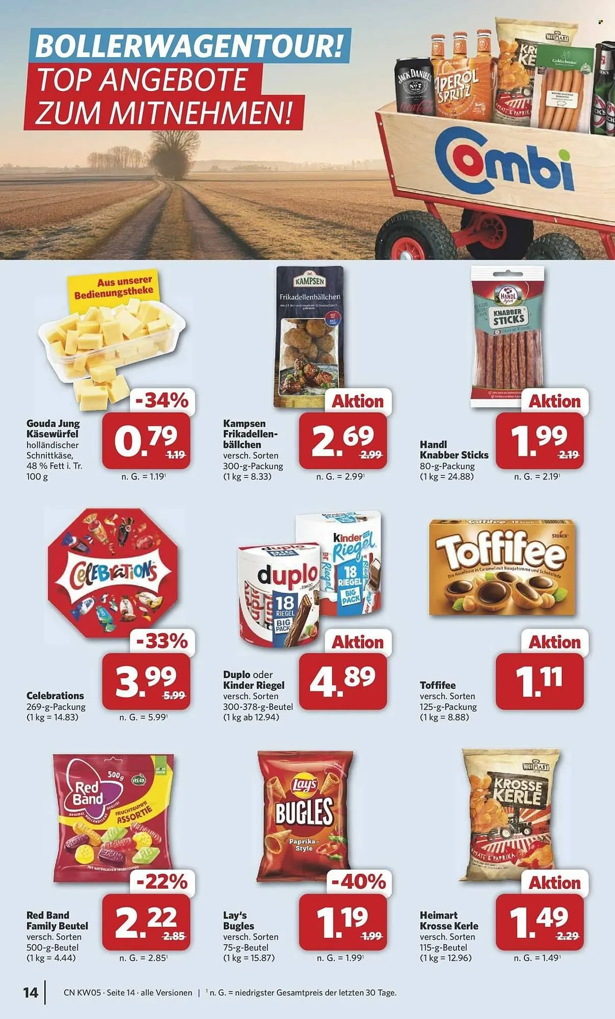 Combi Prospekt von 26. Januar bis 31. Januar 2026 - Prospekt seite 14