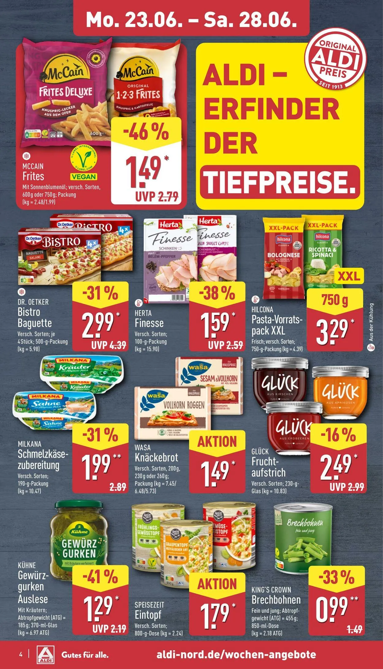 Aldi-Nord von 23. Juni bis 28. Juni 2025 - Prospekt seite 8
