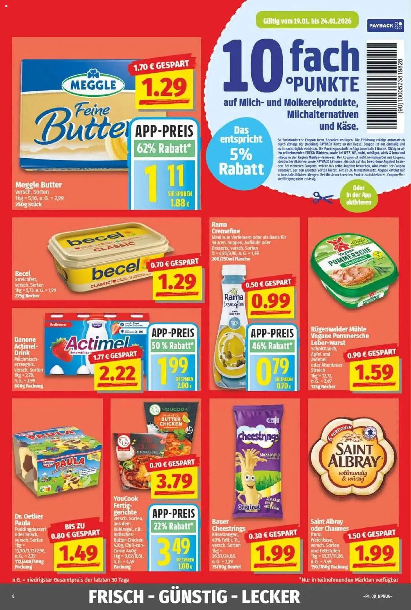 NP Discount Prospekt von 18. Januar bis 24. Januar 2026 - Prospekt seite 8