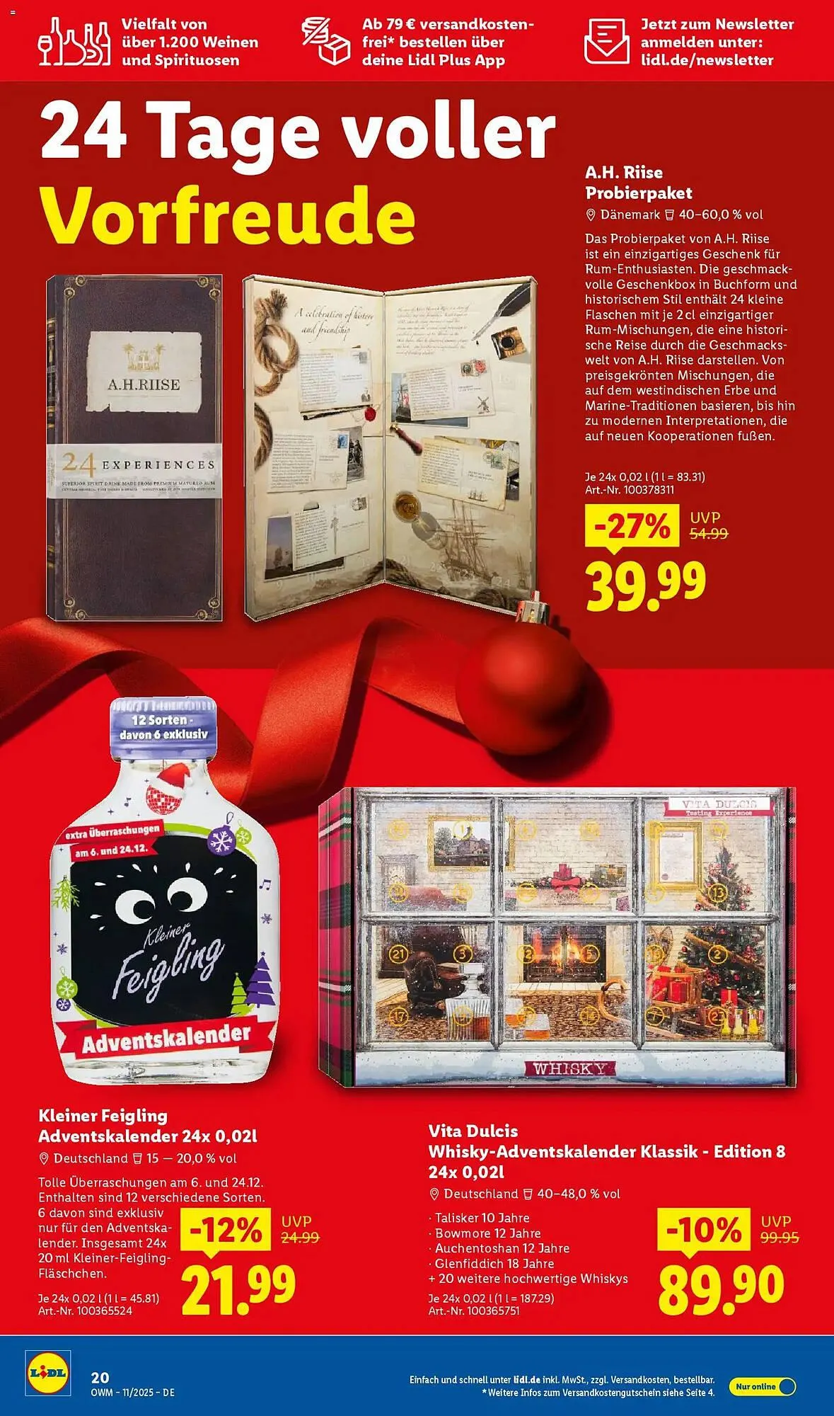 Lidl Prospekt von 1. November bis 30. November 2025 - Prospekt seite 20