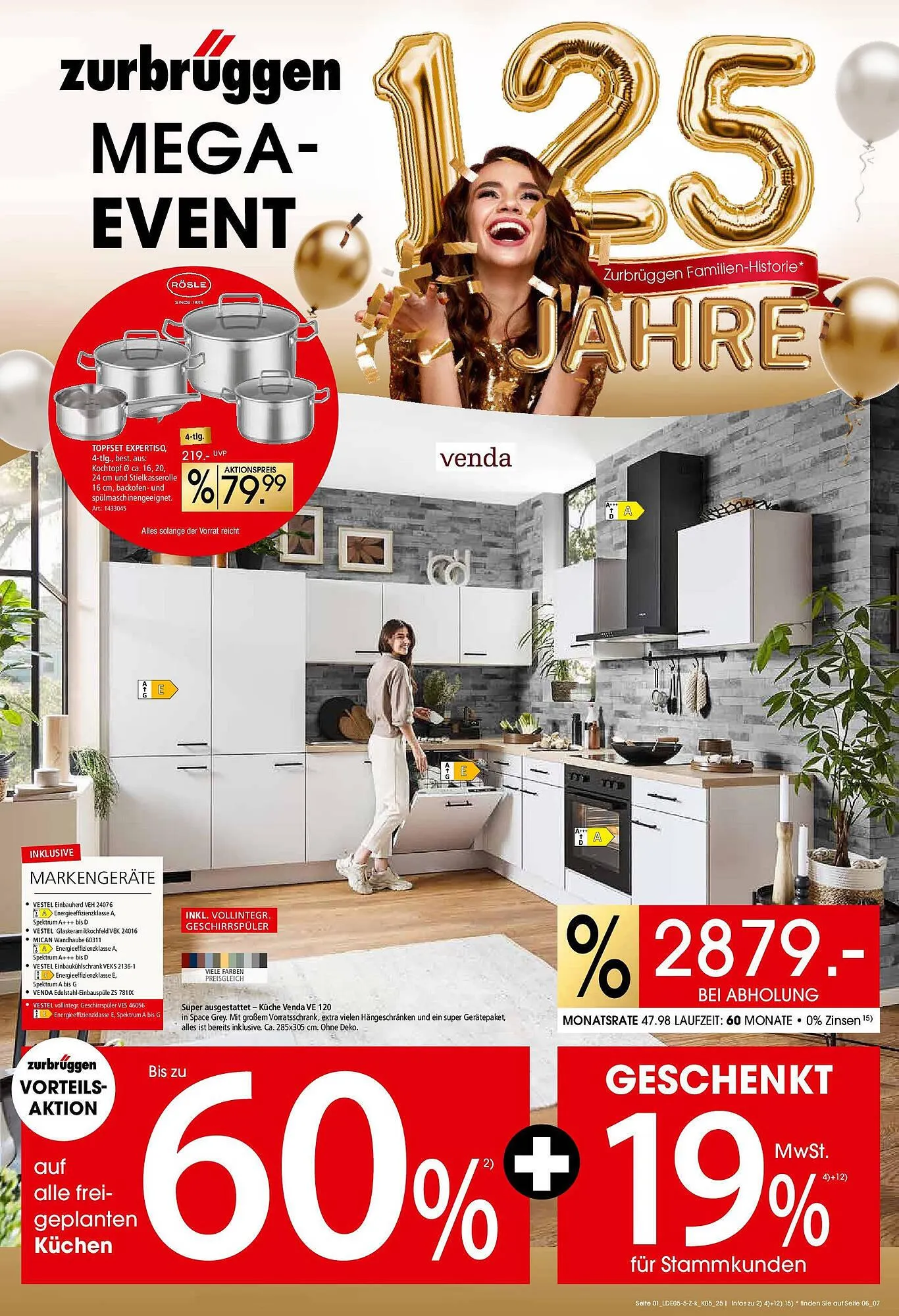 Zurbrüggen Prospekt von 24. Mai bis 12. Juli 2025 - Prospekt seite 1