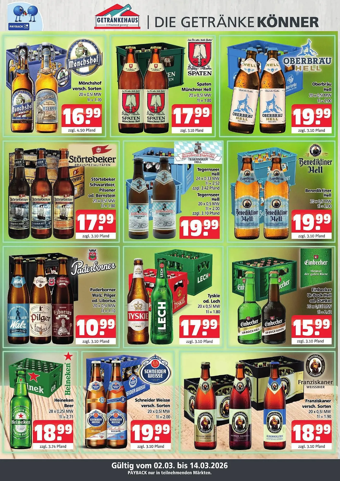 Getränkehaus Prospekt von 2. März bis 14. März 2026 - Prospekt seite 5