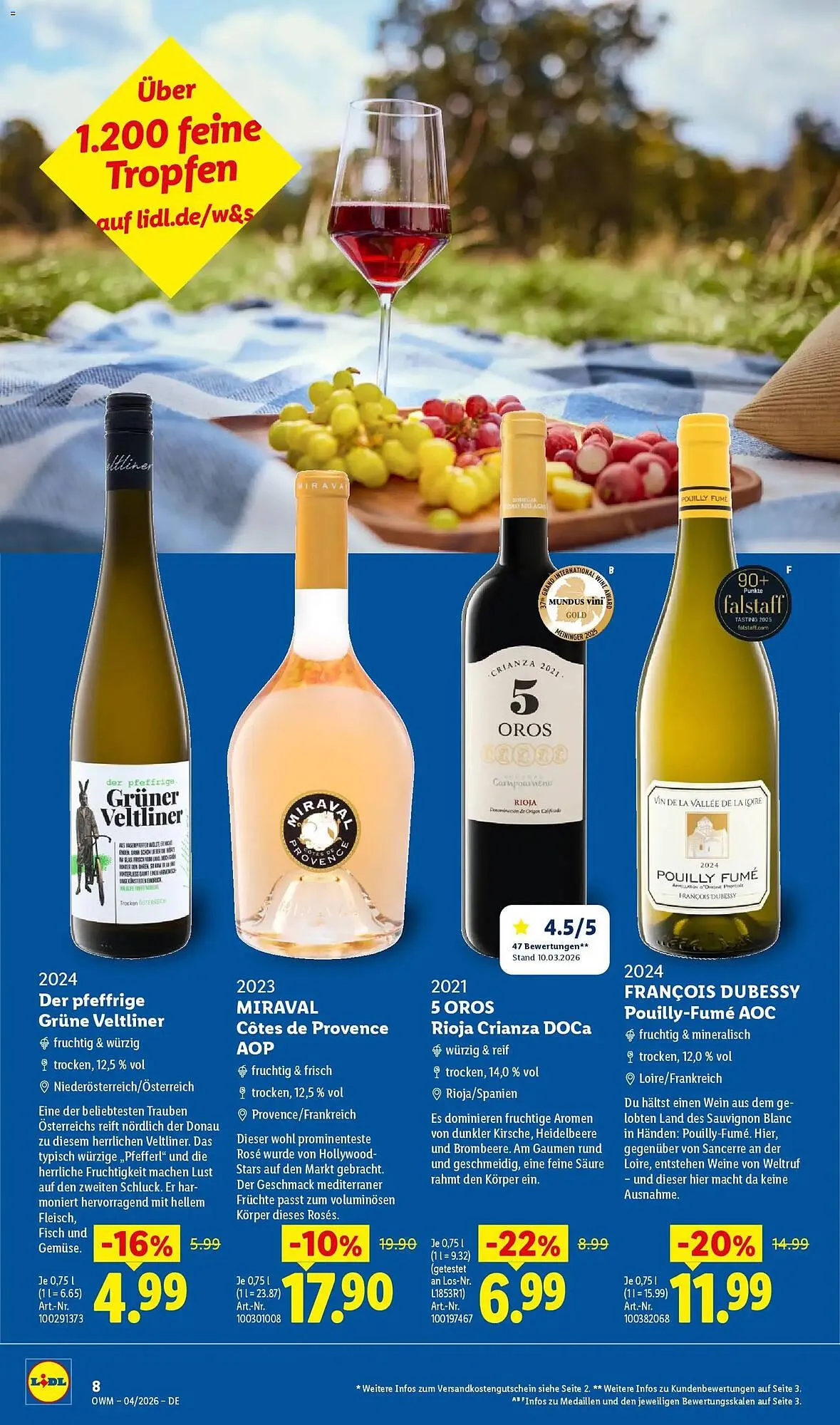 Lidl Prospekt von 1. April bis 30. April 2026 - Prospekt seite 8