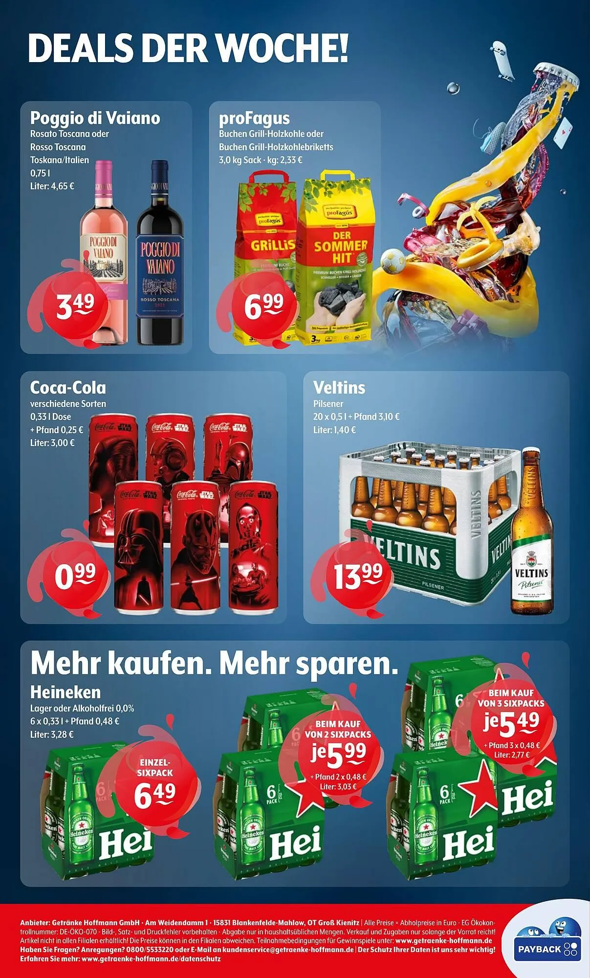 Getränke Hoffmann Prospekt von 8. September bis 13. September 2025 - Prospekt seite 8