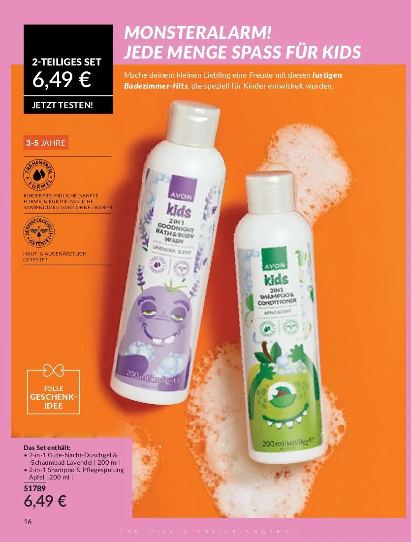 Avon Aktueller Prospekt von 7. Mai bis 21. Mai 2025 - Prospekt seite 16