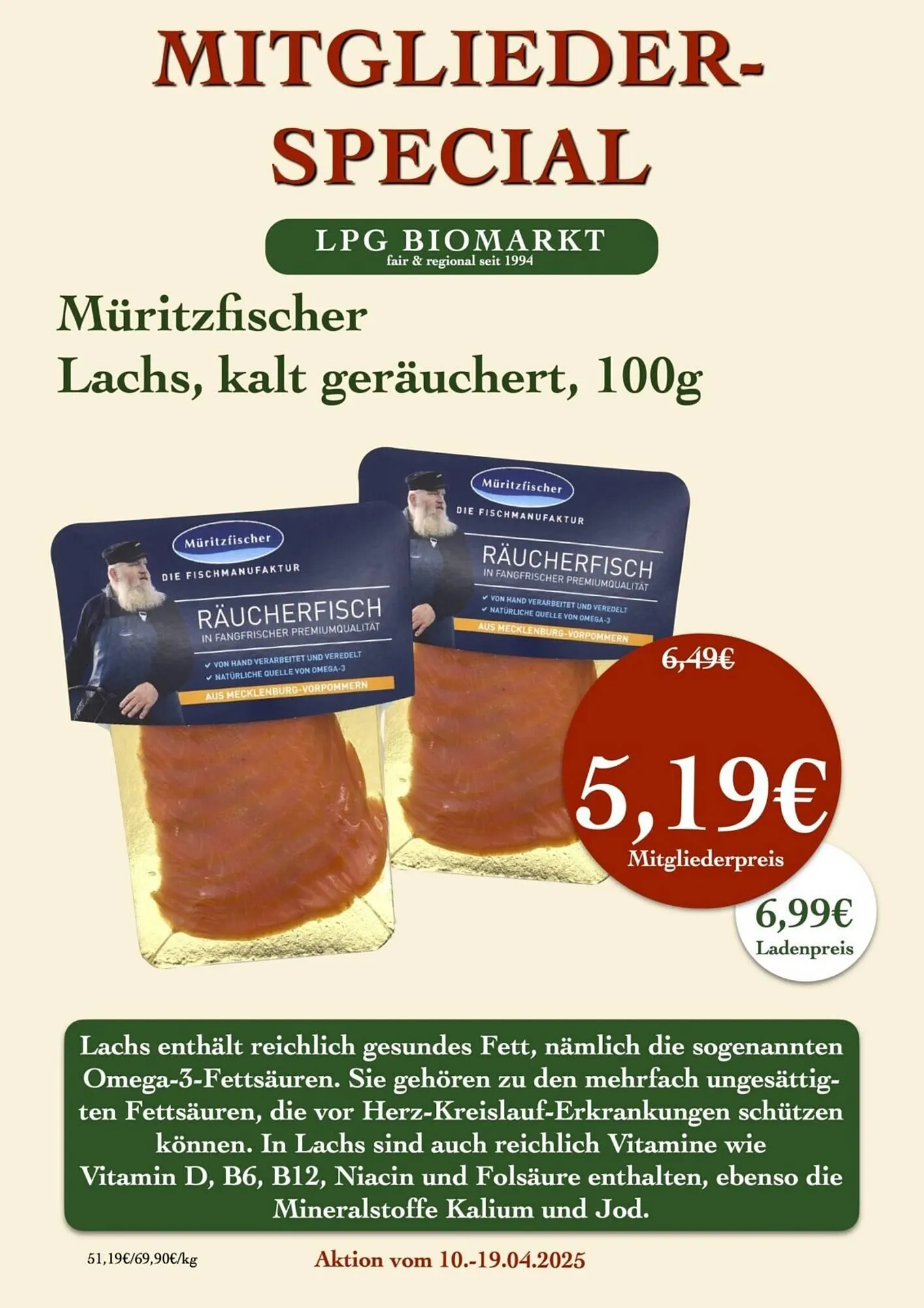 LPG Biomarkt Prospekt von 10. April bis 16. April 2025 - Prospekt seite 8