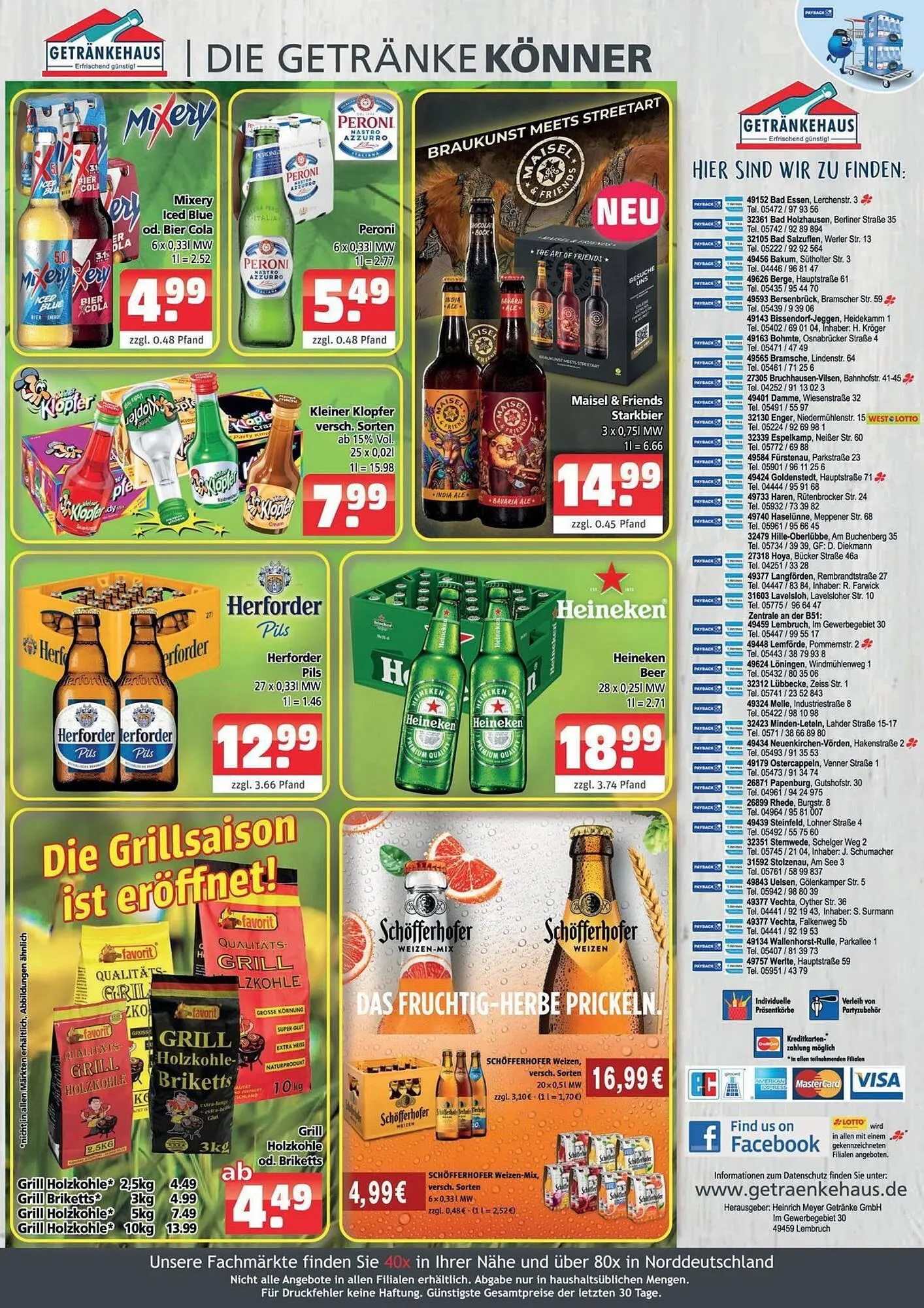 Getränkehaus Prospekt von 28. April bis 10. Mai 2025 - Prospekt seite 8