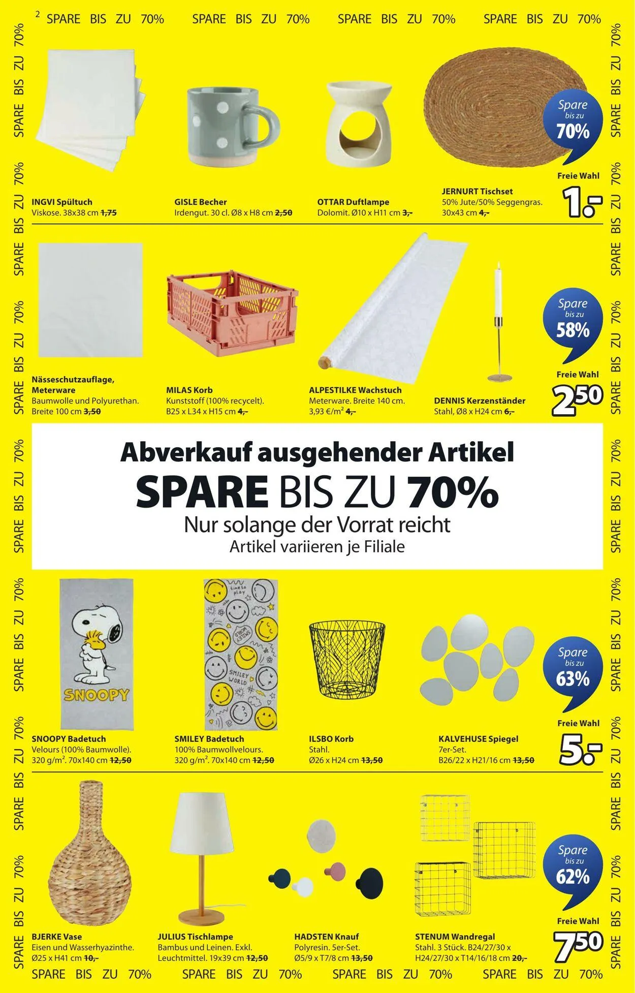 JYSK von 30. Juni bis 6. Juli 2025 - Prospekt seite 3