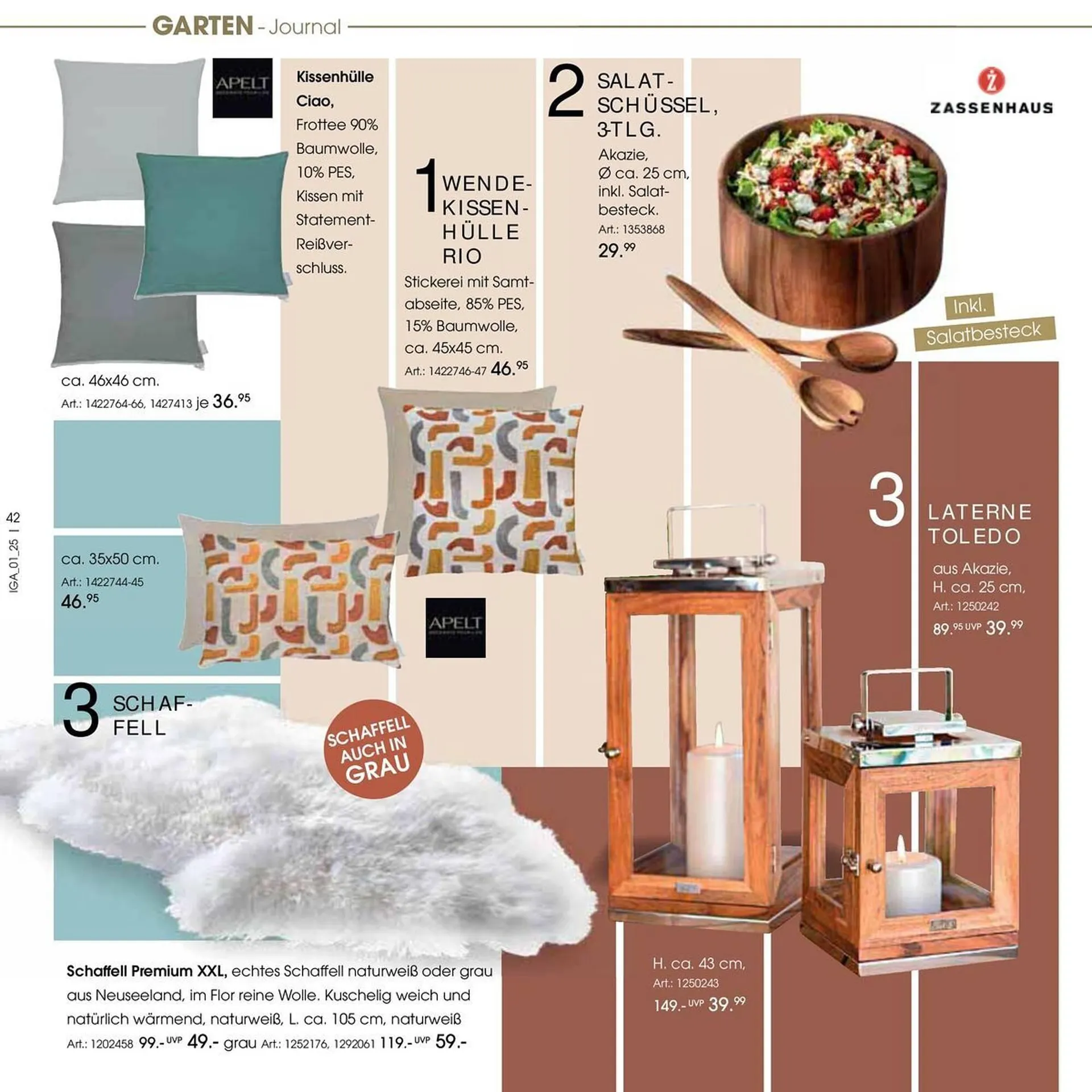 Zurbrüggen Prospekt von 14. Mai bis 31. August 2025 - Prospekt seite 42