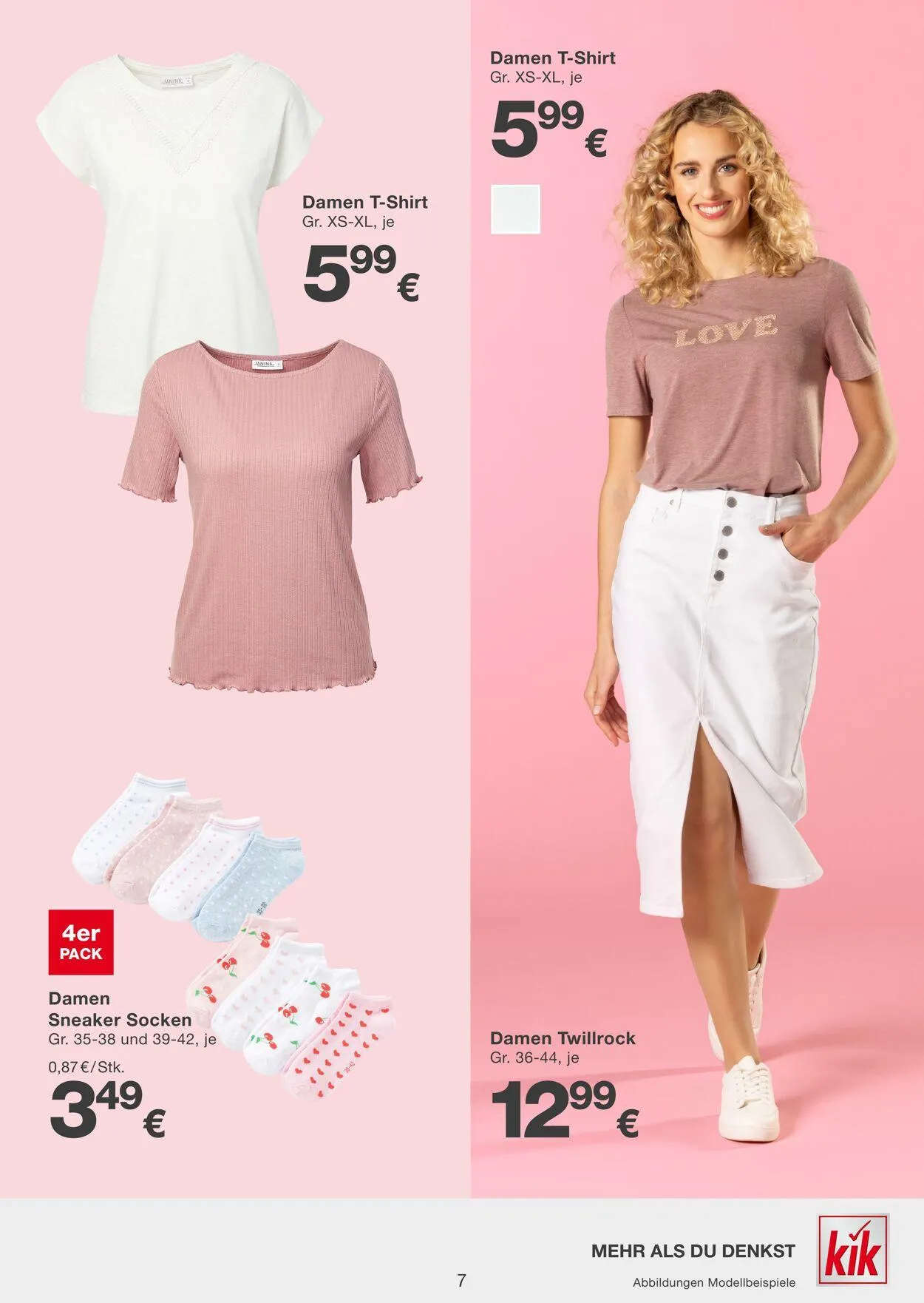 Kik Aktueller Prospekt von 3. März bis 19. April 2025 - Prospekt seite 7