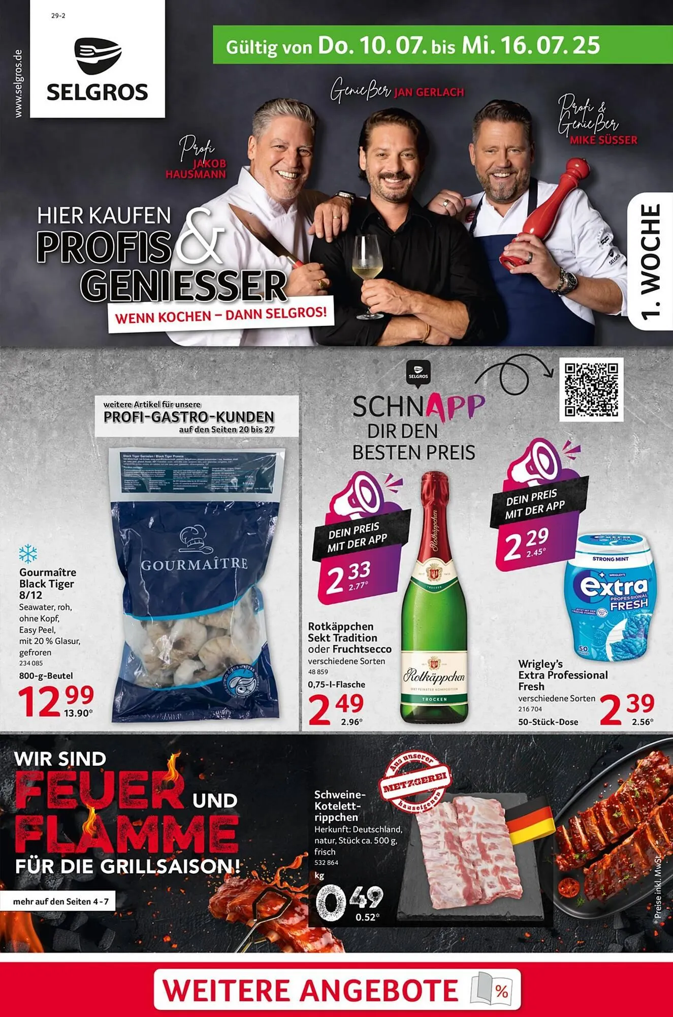 Selgros Prospekt von 10. Juli bis 17. Juli 2025 - Prospekt seite 1