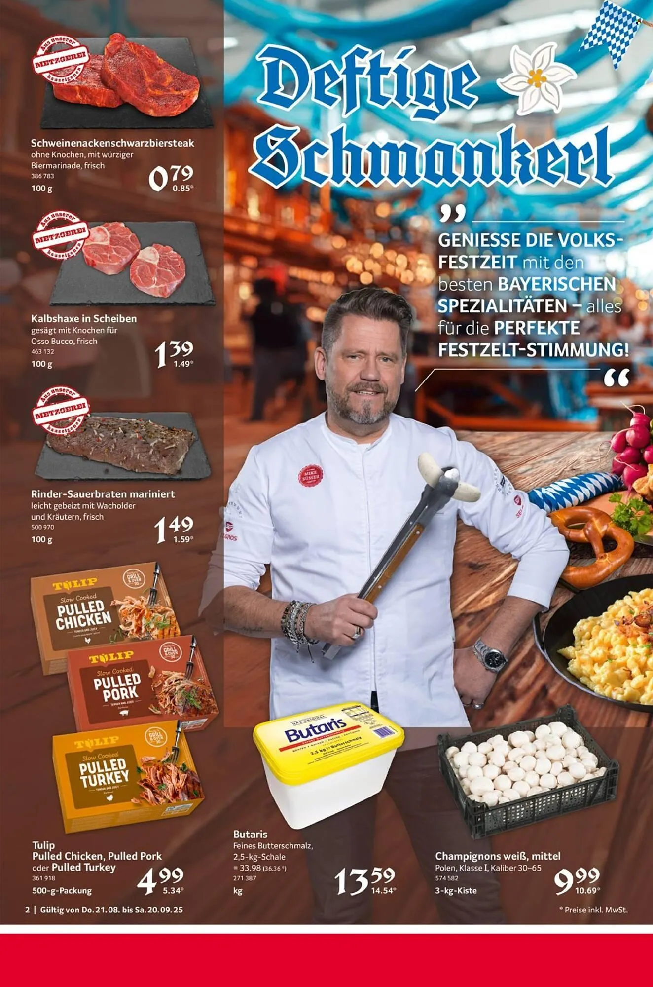 Selgros Prospekt von 21. August bis 20. September 2025 - Prospekt seite 2