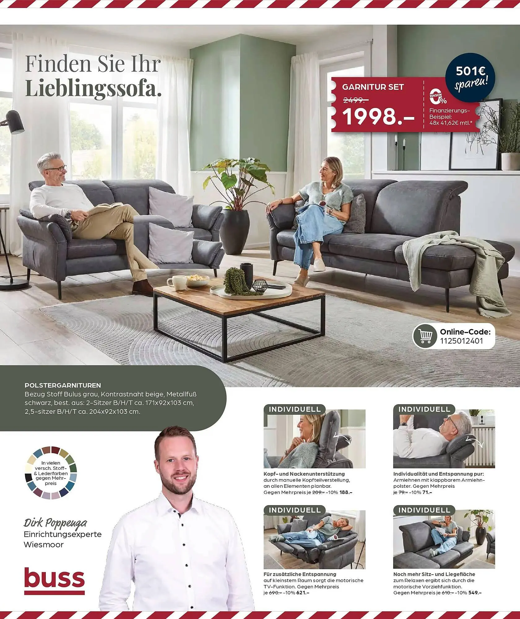 Möbel Buss Prospekt von 5. Februar bis 23. Februar 2026 - Prospekt seite 14
