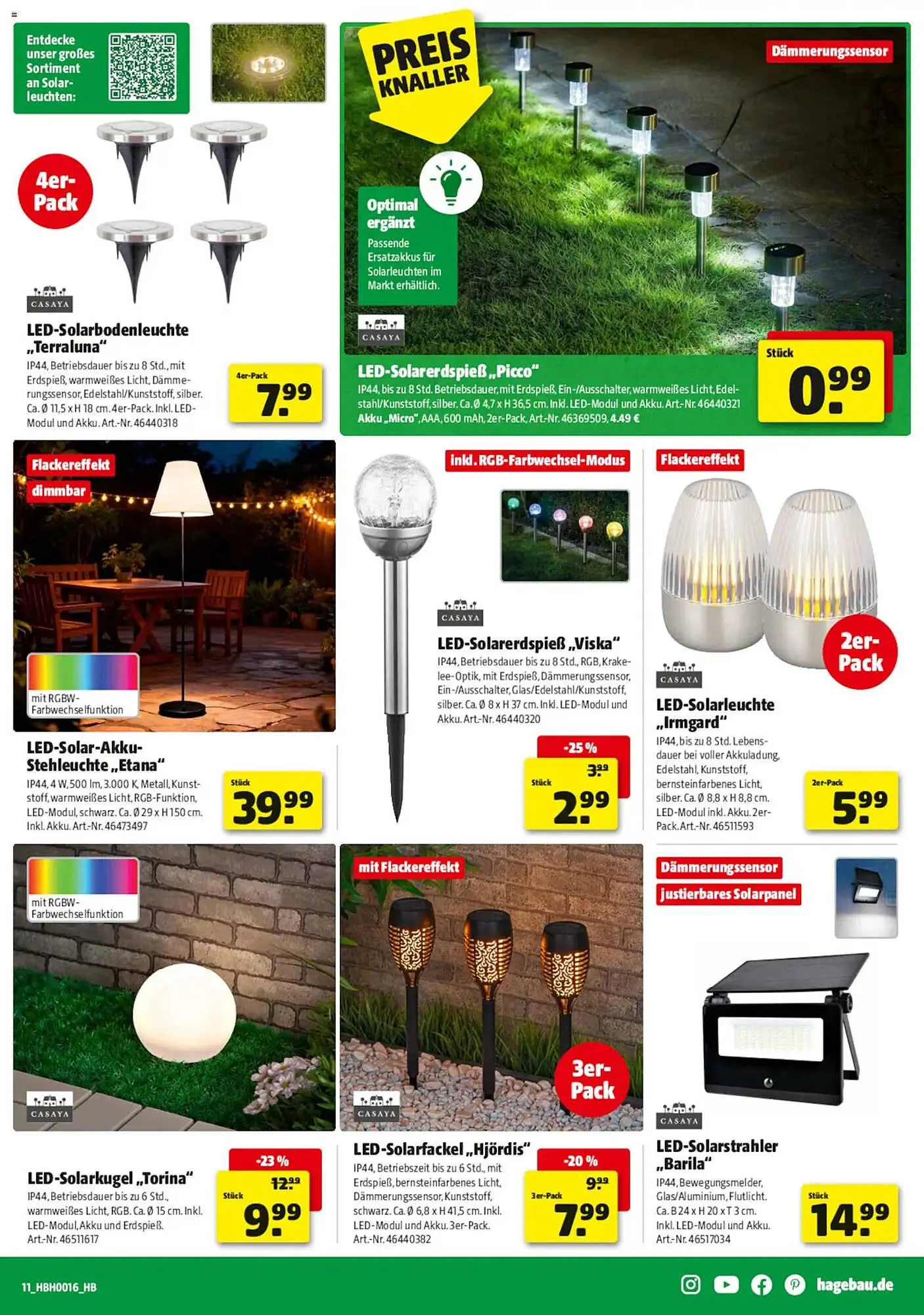 Hagebau Prospekt von 11. April bis 18. April 2026 - Prospekt seite 11