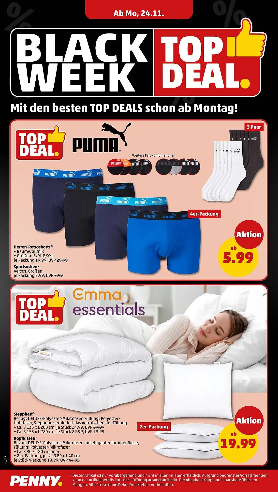 PENNY Prospekt von 24. November bis 29. November 2025 - Prospekt seite 26