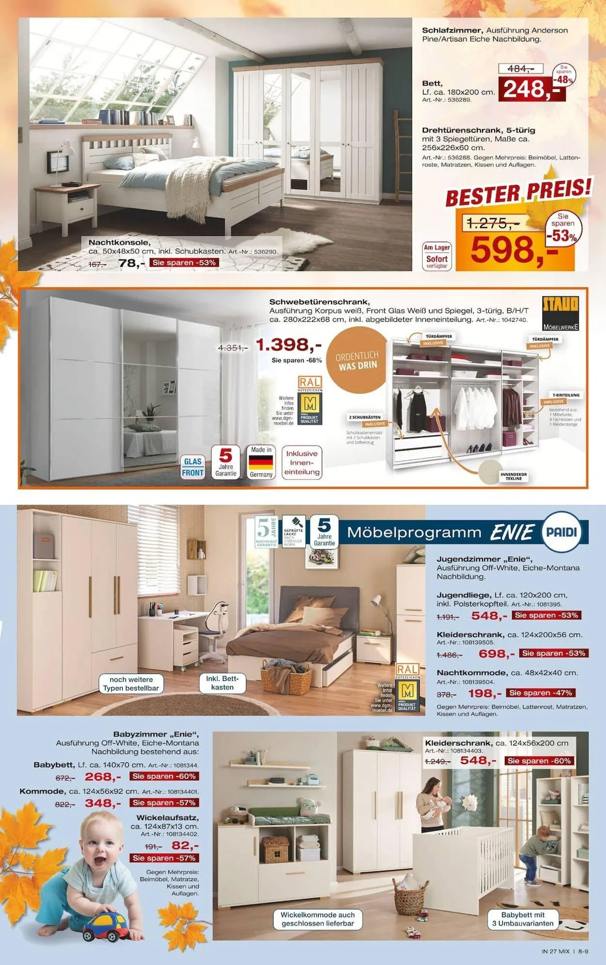 Möbel Inhofer Aktueller Prospekt von 12. Januar bis 26. Januar 2026 - Prospekt seite 9