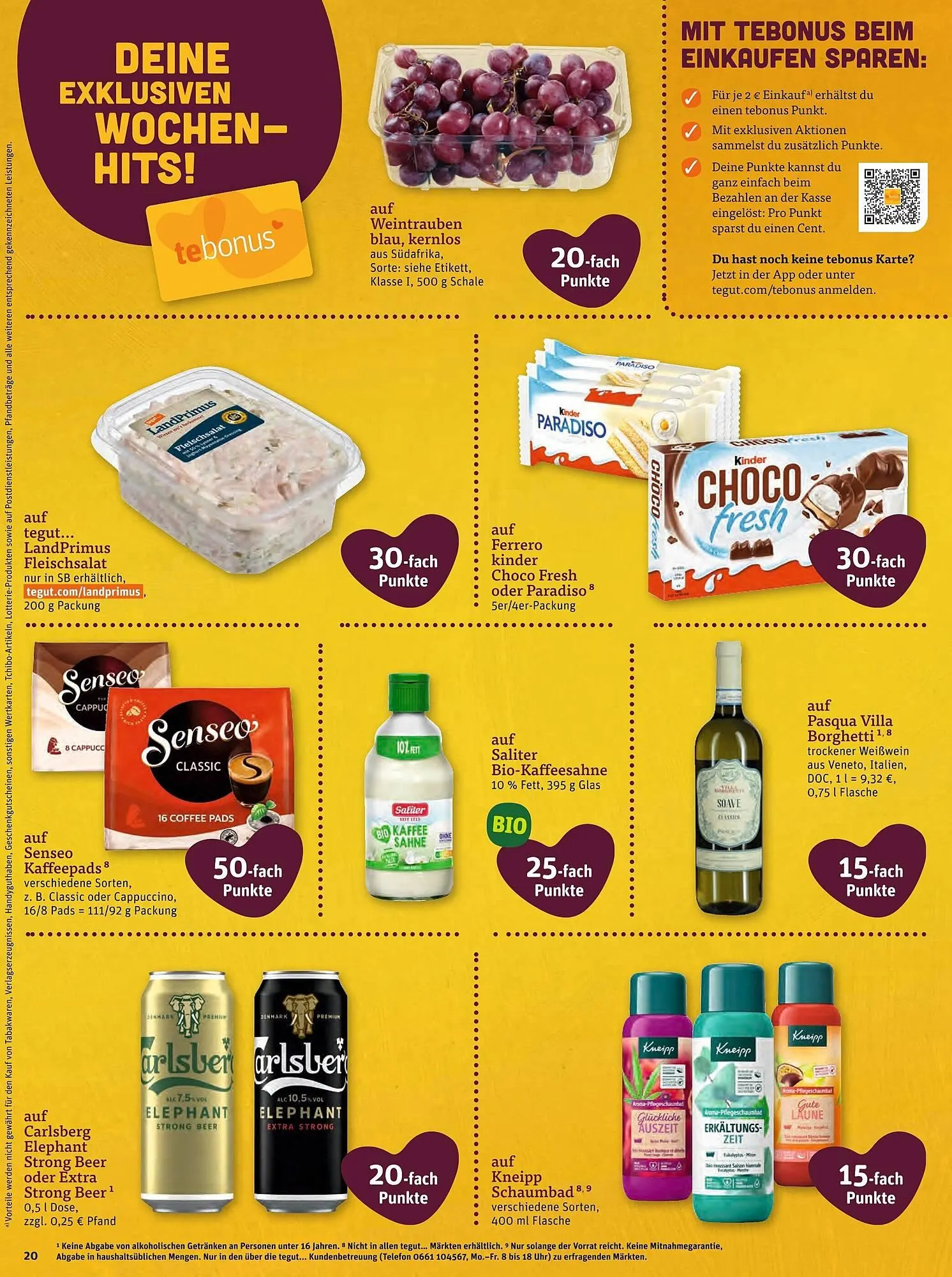 Tegut Prospekt von 23. Februar bis 28. Februar 2026 - Prospekt seite 22