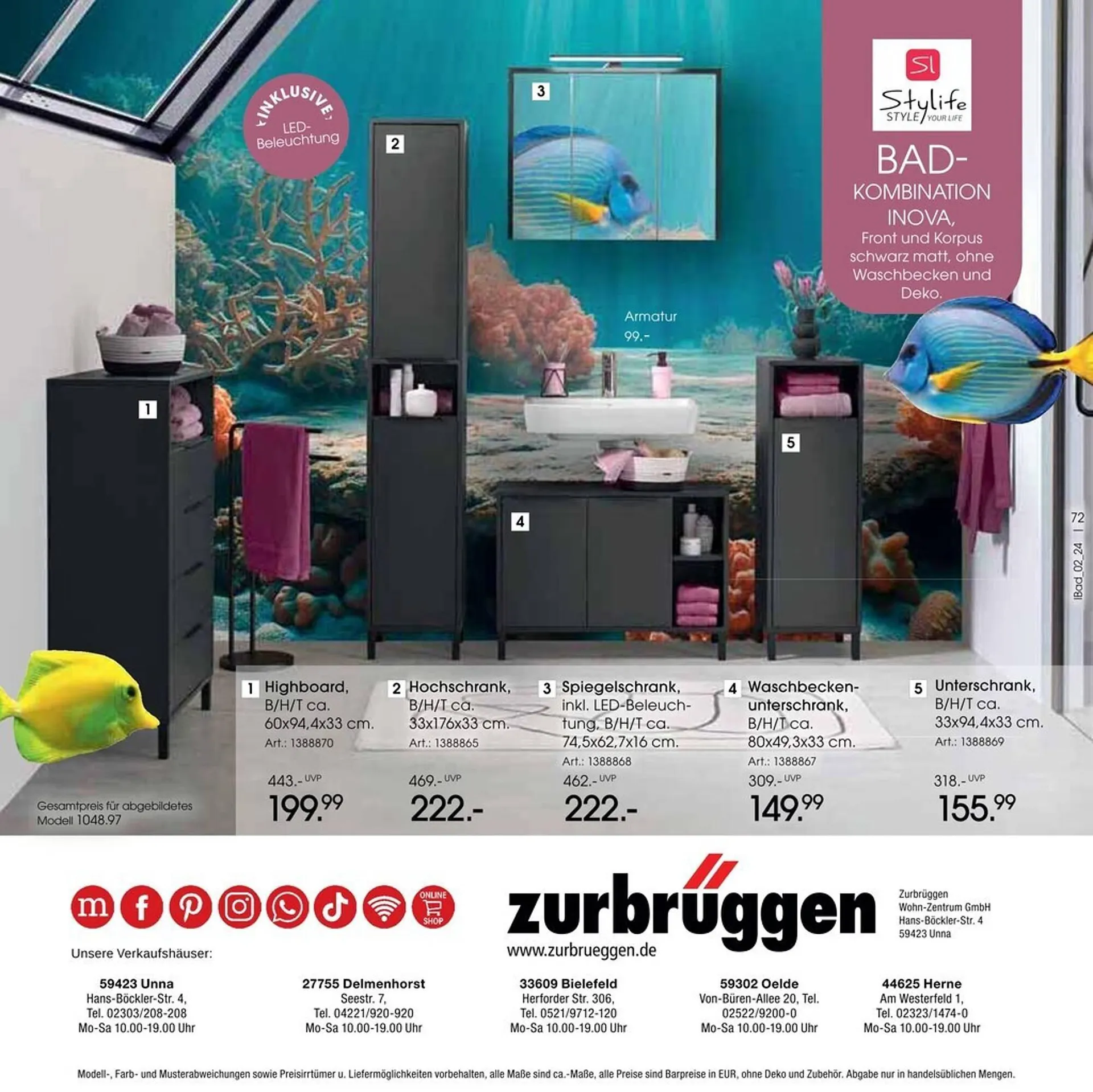 Zurbrüggen Prospekt von 12. Oktober bis 30. April 2026 - Prospekt seite 60