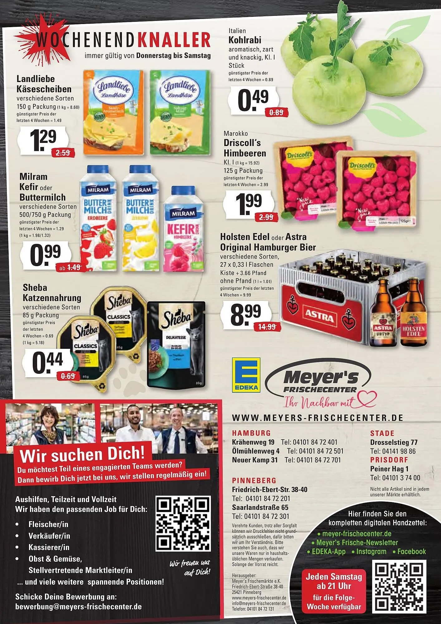 Meyer's Frischemarkt Prospekt von 7. April bis 12. April 2025 - Prospekt seite 16