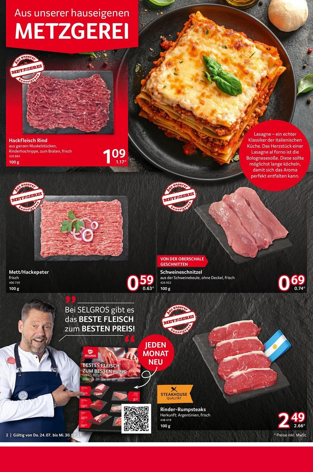 Selgros Prospekt von 24. Juli bis 31. Juli 2025 - Prospekt seite 2