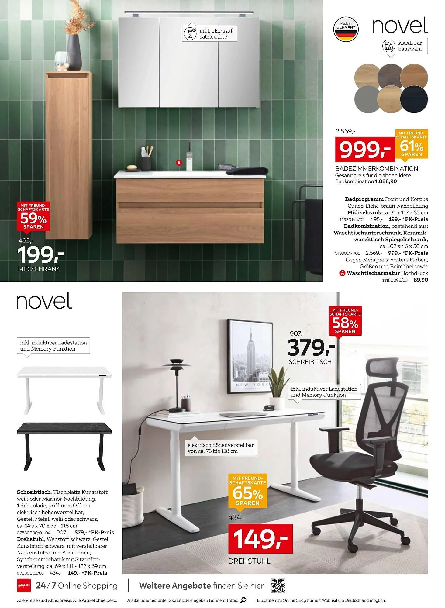 XXXLutz Prospekt von 3. November bis 16. November 2025 - Prospekt seite 18