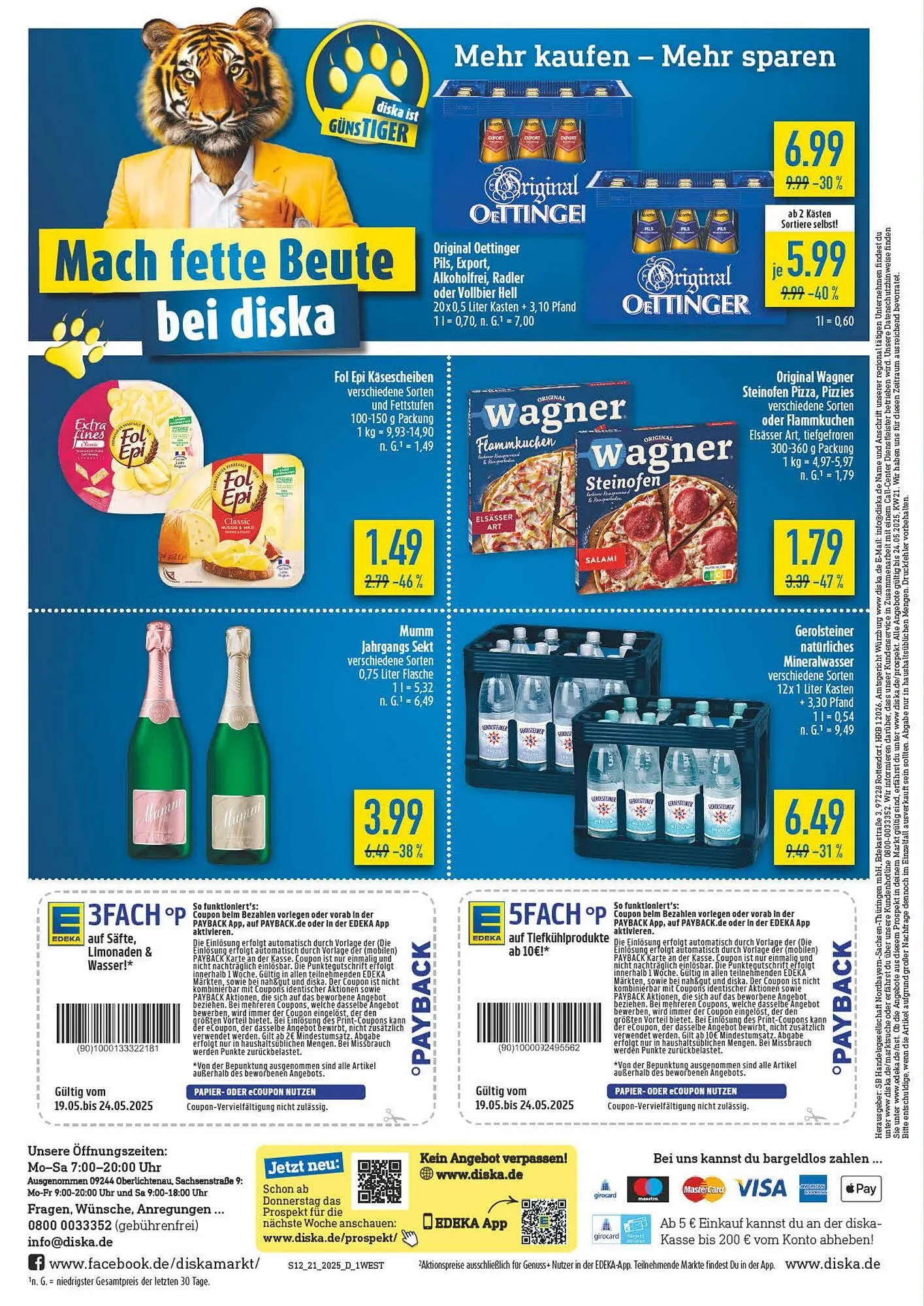 diska Prospekt von 19. Mai bis 24. Mai 2025 - Prospekt seite 12