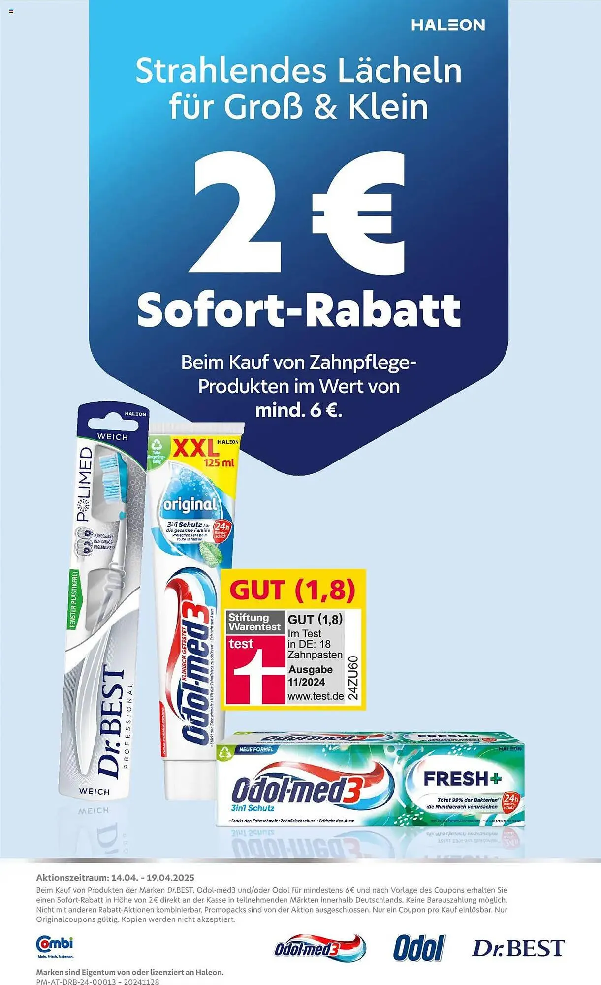 Combi Prospekt von 14. April bis 19. April 2025 - Prospekt seite 31