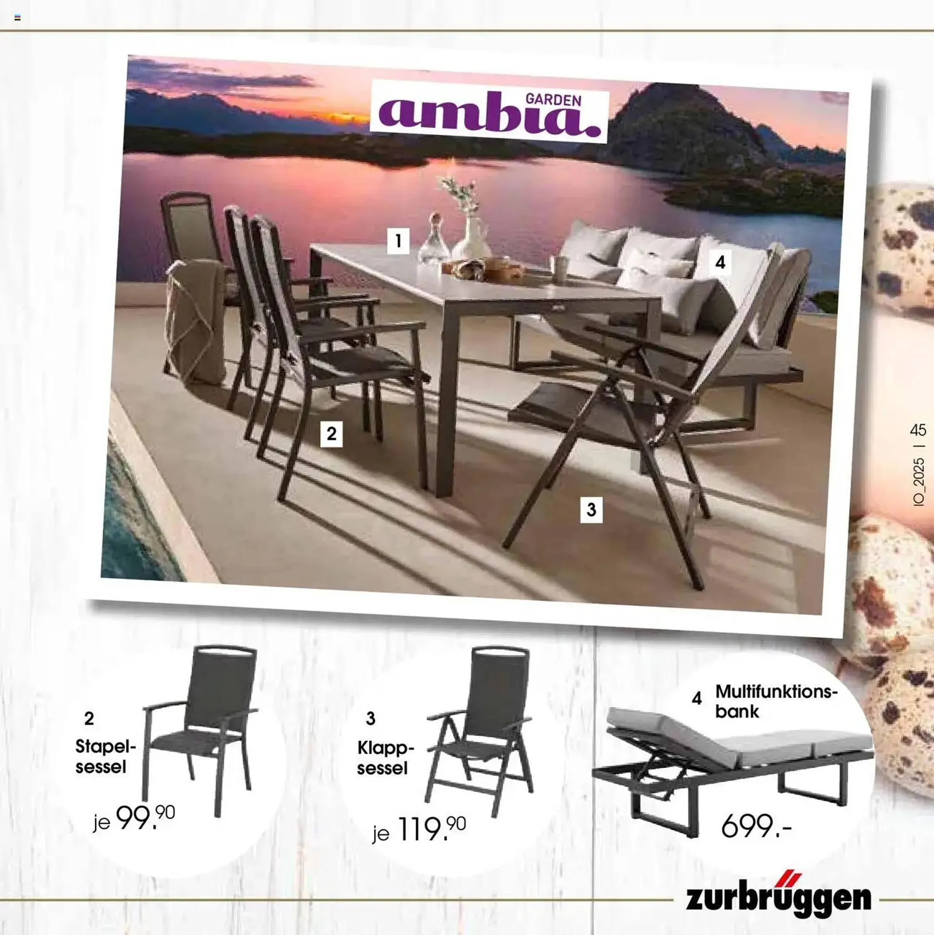 Zurbrüggen Prospekt von 11. April bis 26. April 2025 - Prospekt seite 47