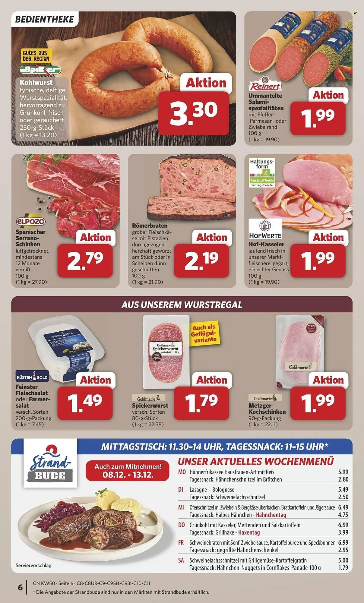 Combi Prospekt von 8. Dezember bis 13. Dezember 2025 - Prospekt seite 6